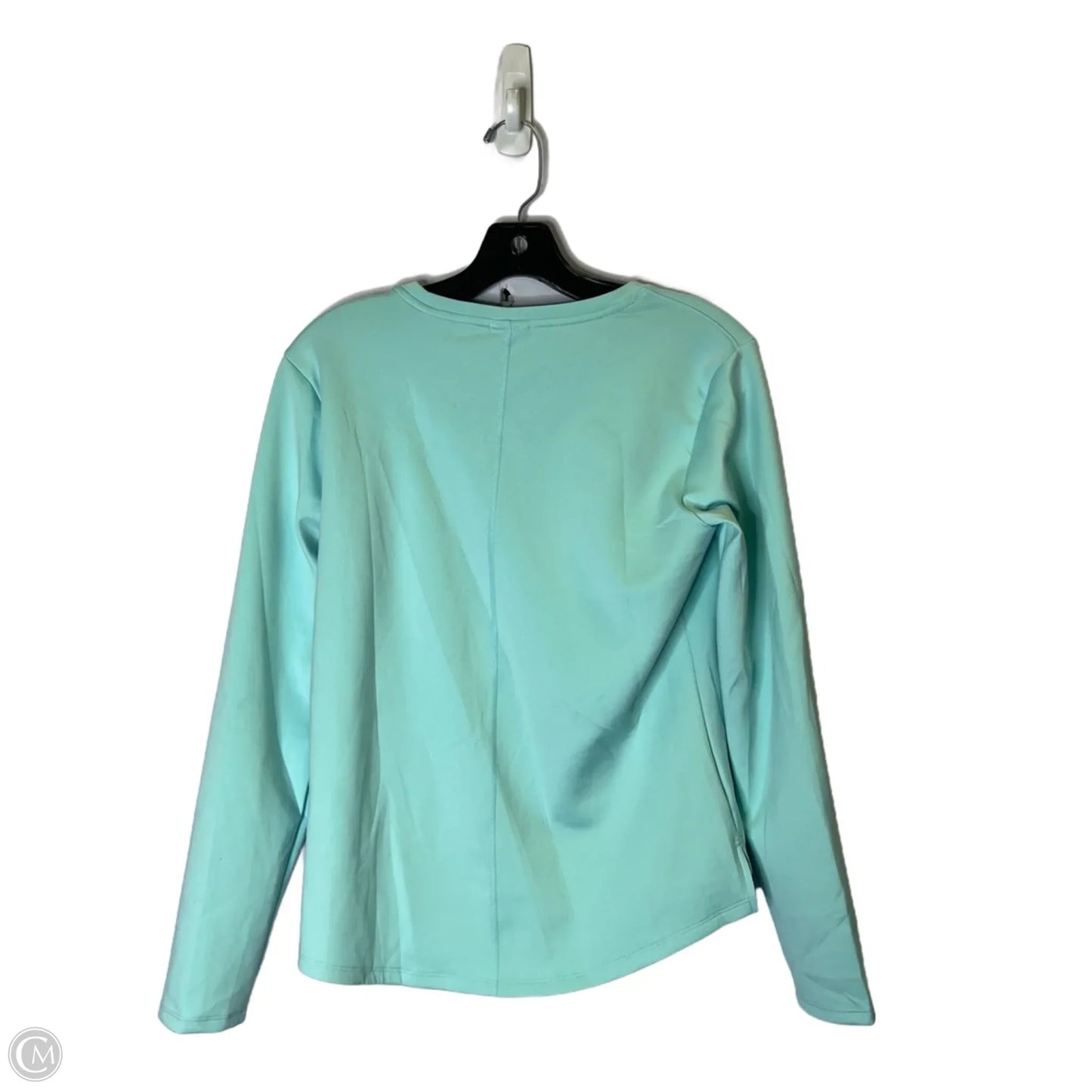 Athletic Top Long Sleeve Crewneck By Nike Apparel In Blue, Size: S