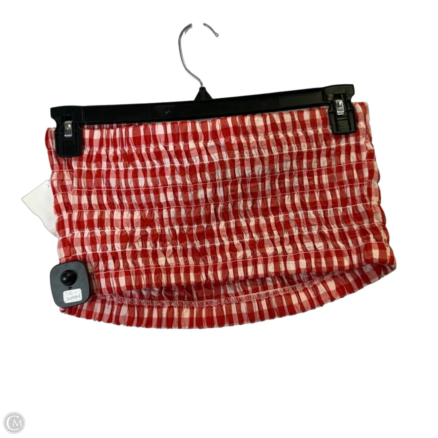 Top Sleeveless By Universal Thread In Striped Pattern, Size: M