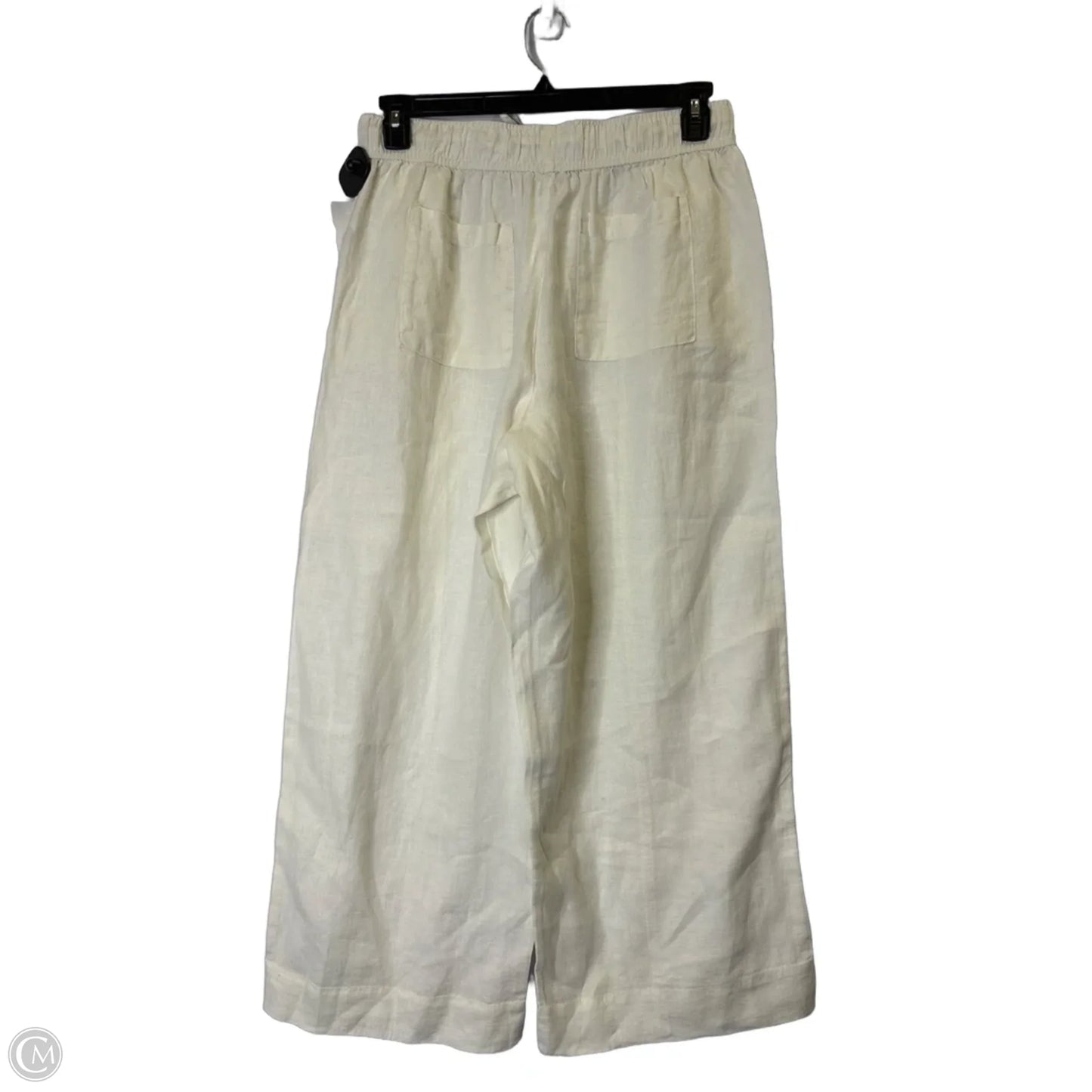 Pants Linen By Joie In Cream, Size: L