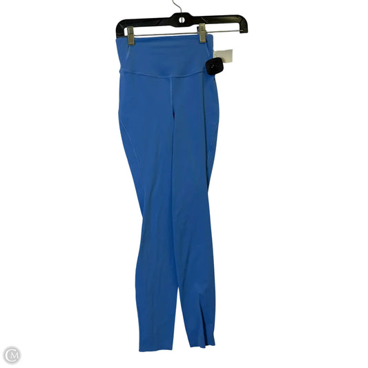 Athletic Pants By Lululemon In Blue, Size: 0