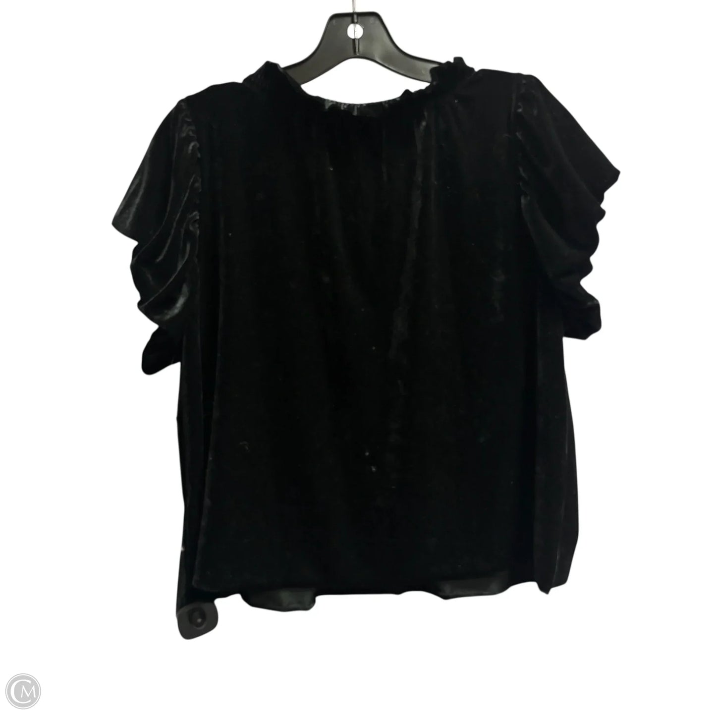 Top Short Sleeve By Free People In Black, Size: S