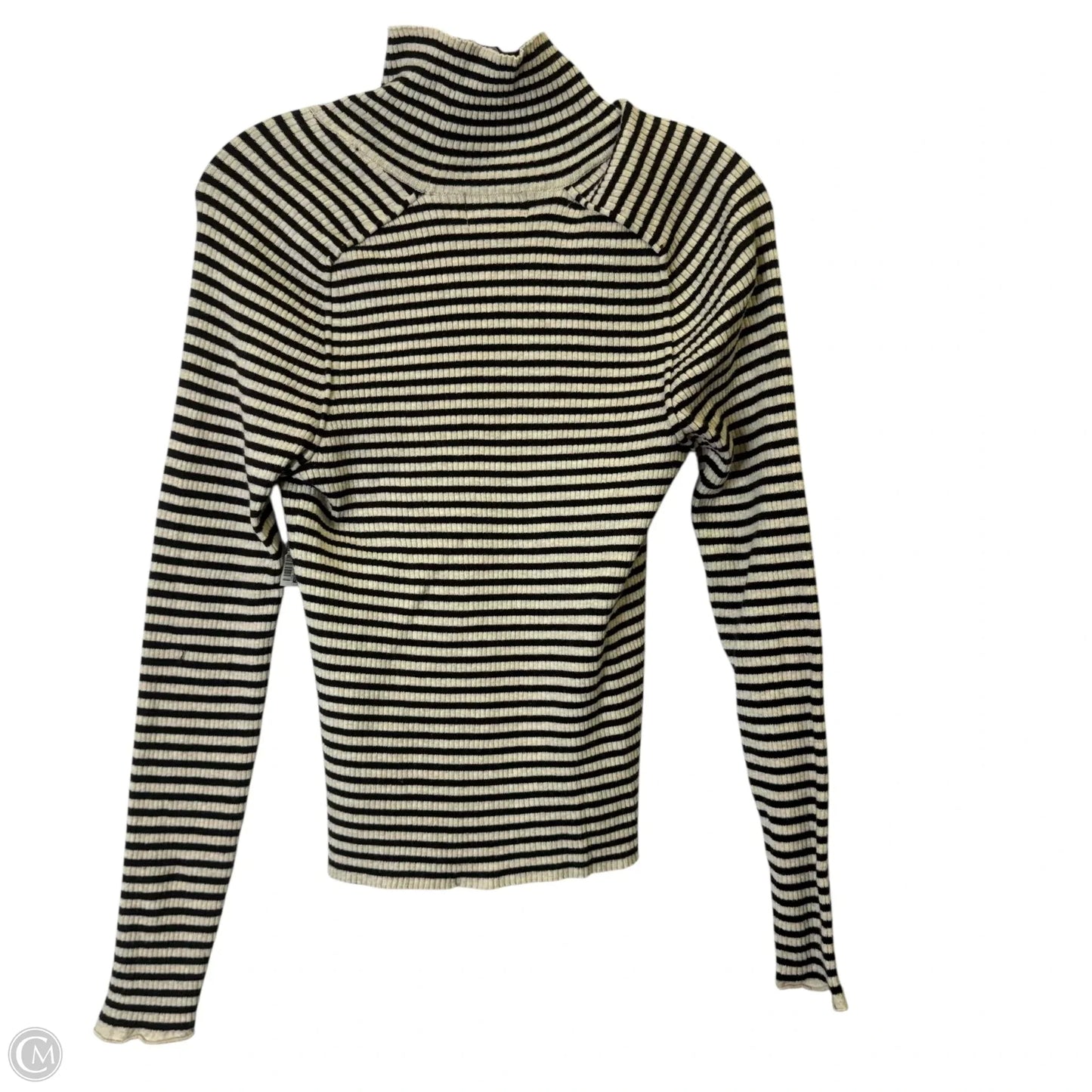 Top Long Sleeve By Universal Thread In Striped Pattern, Size: Xxl
