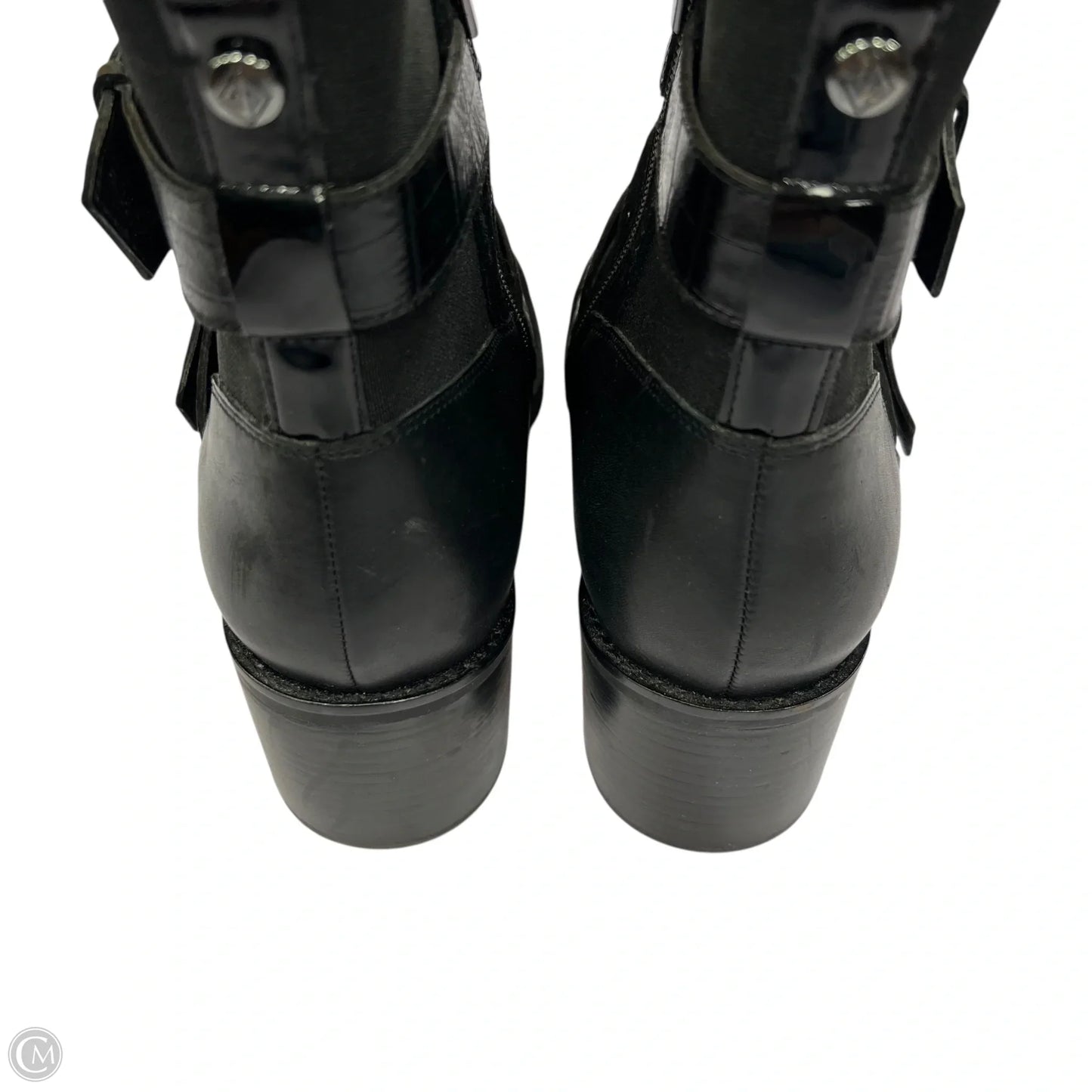 Boots Ankle Heels By Donald Pliner In Black, Size: 10