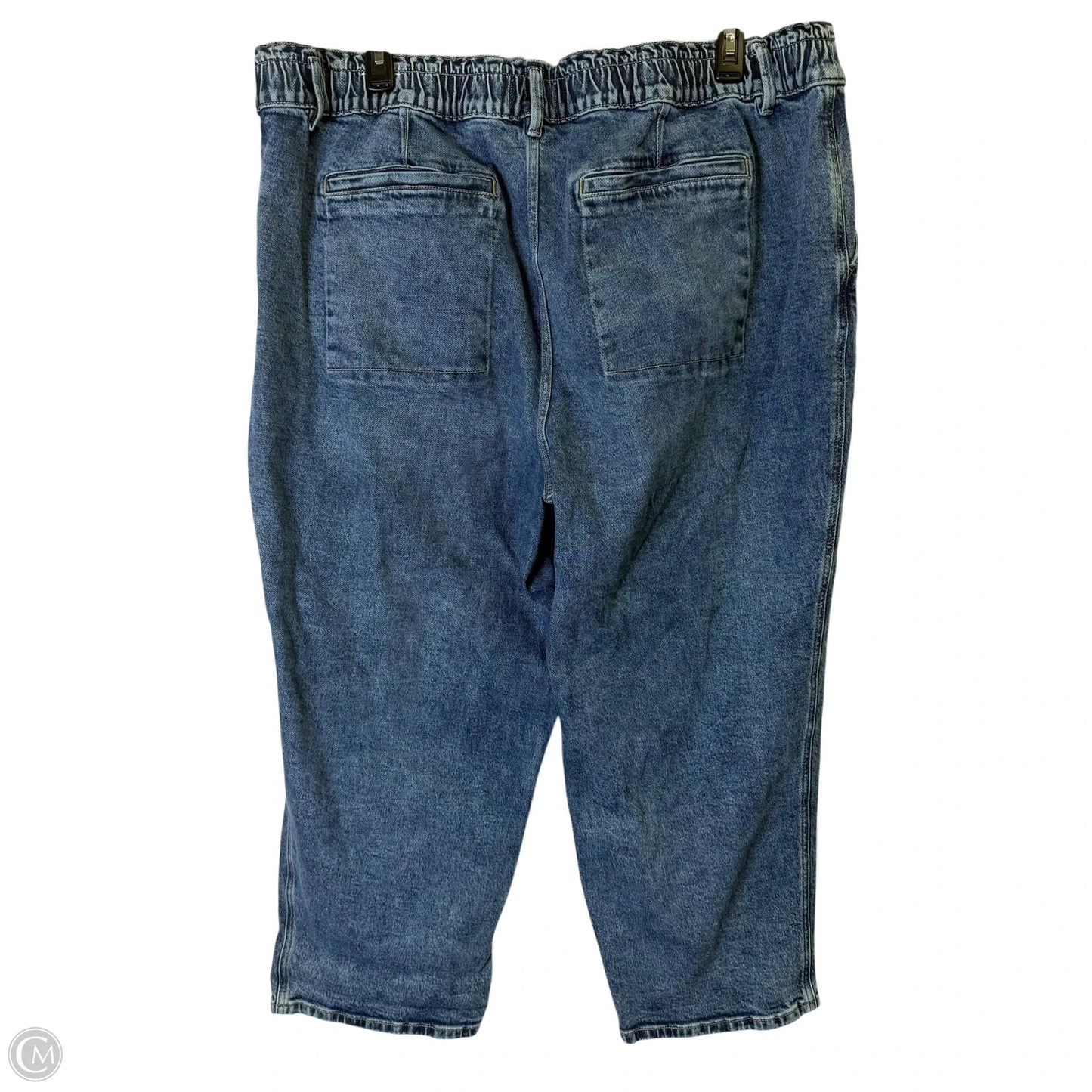 Jeans Straight By Lane Bryant In Blue Denim, Size: 22