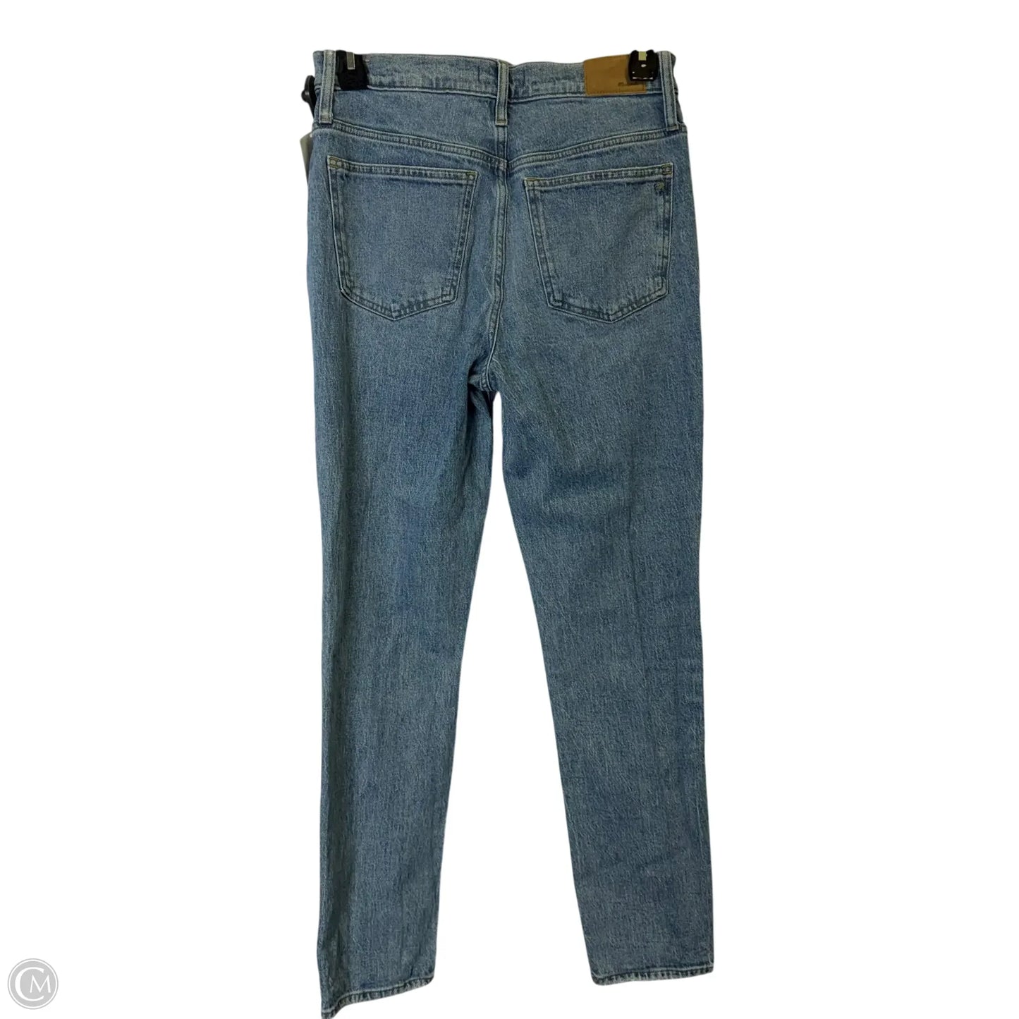 Jeans Straight By Madewell In Blue Denim, Size: 6