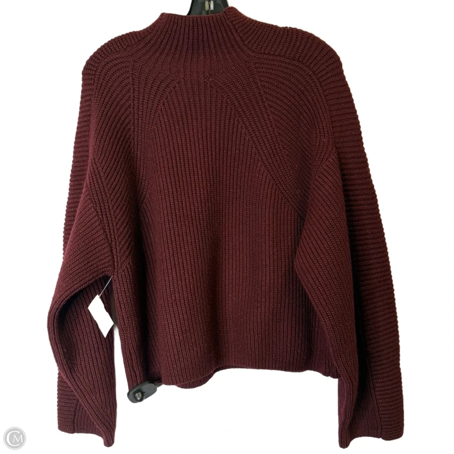 Sweater By H&m In Maroon, Size: M