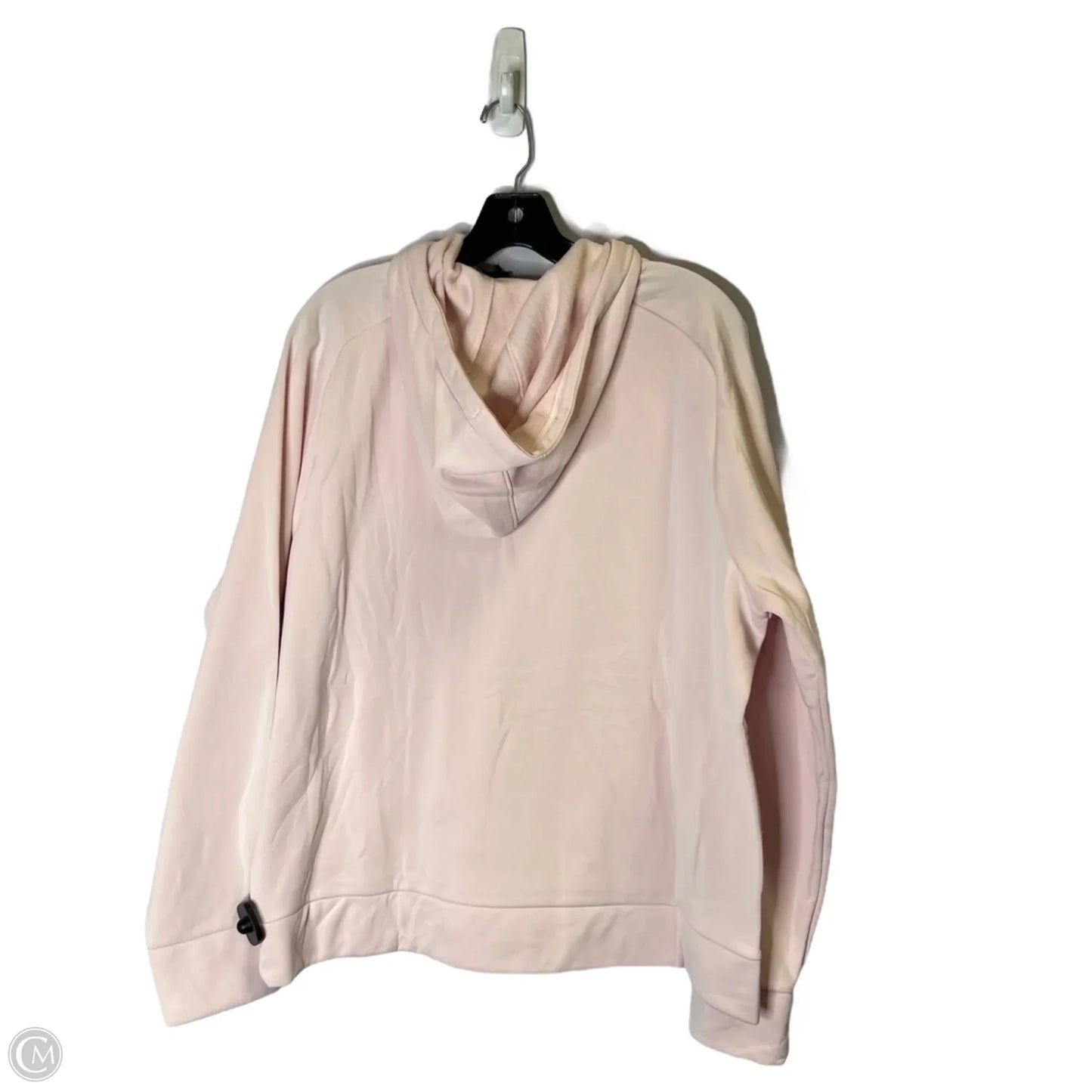 Athletic Sweatshirt Hoodie By Under Armour In Pink, Size: Xl