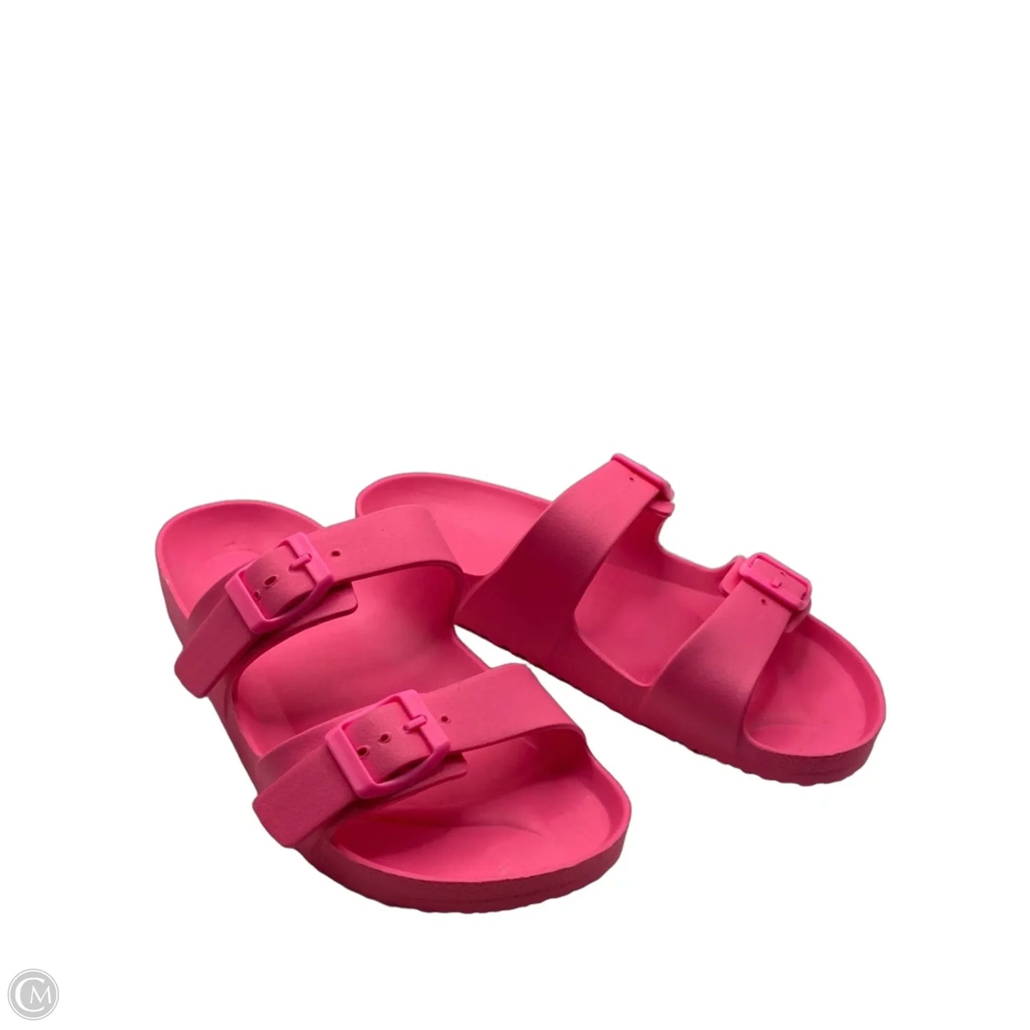 Sandals Flats By Shade & Shore In Pink, Size: 9