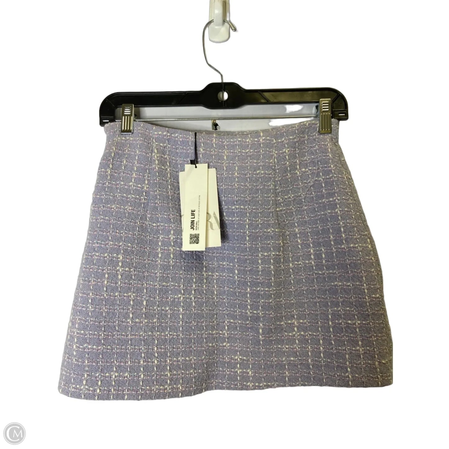 Skirt Mini & Short By Zara In Purple, Size: Xs