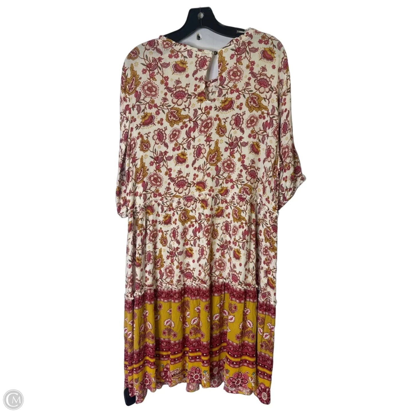 Dress Casual Short By Knox Rose In Pink, Size: Xl