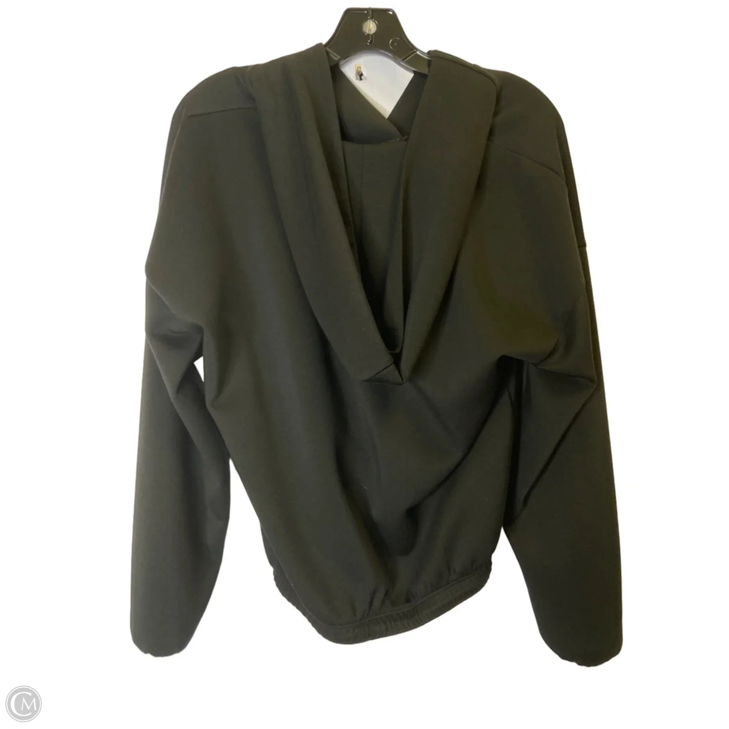 Sweatshirt Hoodie By Banana Republic In Black, Size: Xs
