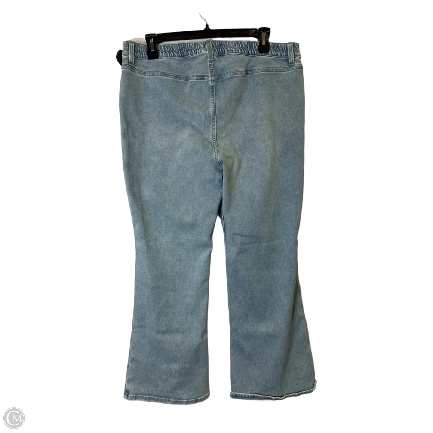 Jeans Flared By Aerie In Blue Denim, Size: Xxl