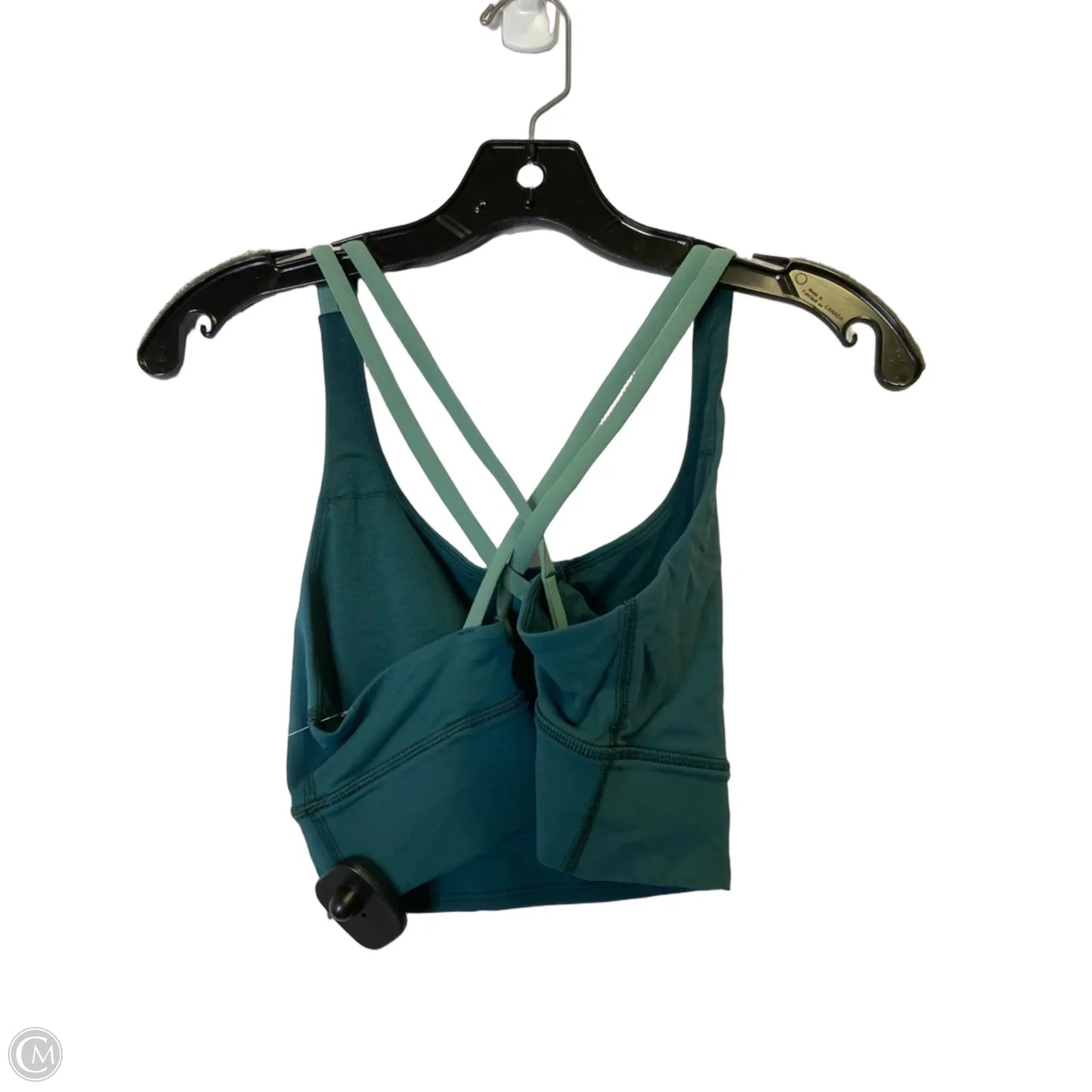 Athletic Bra By Lululemon In Teal, Size: 8