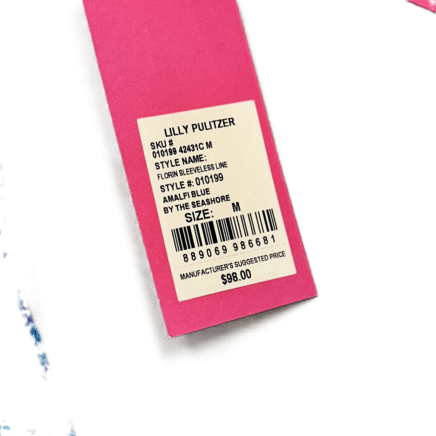 Top Sleeveless Designer By Lilly Pulitzer Size: M