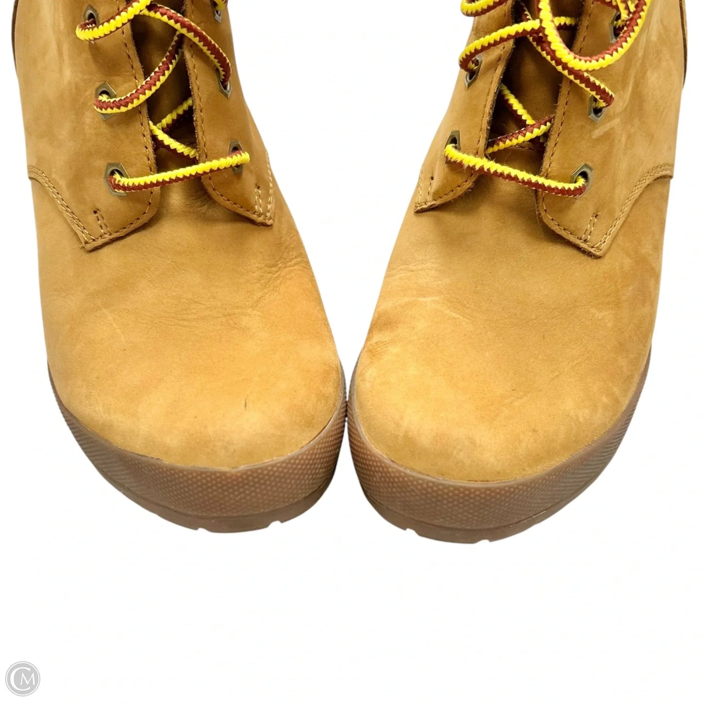Boots Ankle Heels By Timberland In Brown, Size: 6.5