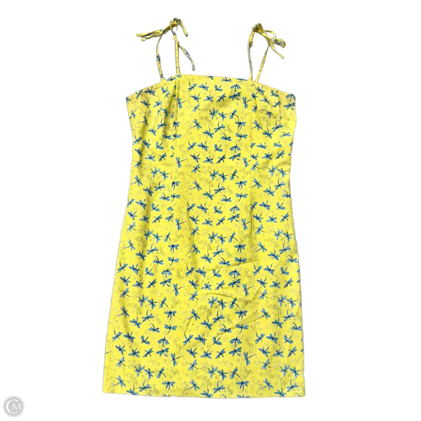 Dress Designer By Lilly Pulitzer In Blue & Yellow, Size: S
