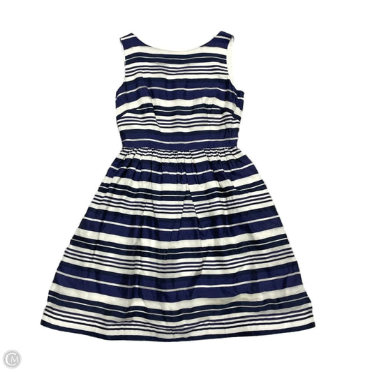 Dress Designer By Lilly Pulitzer In Blue & White, Size: 8