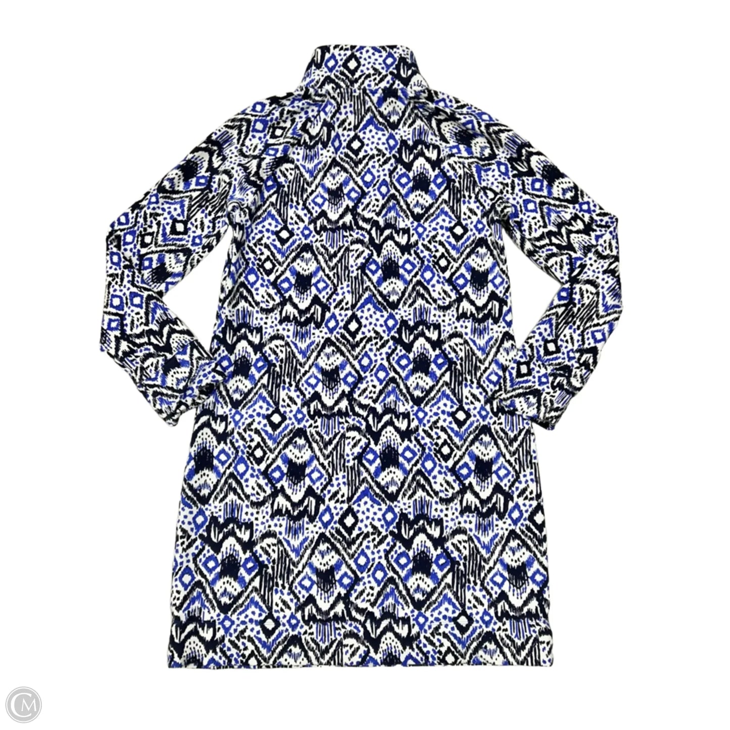 Dress Designer By Lilly Pulitzer In Blue & White, Size: S