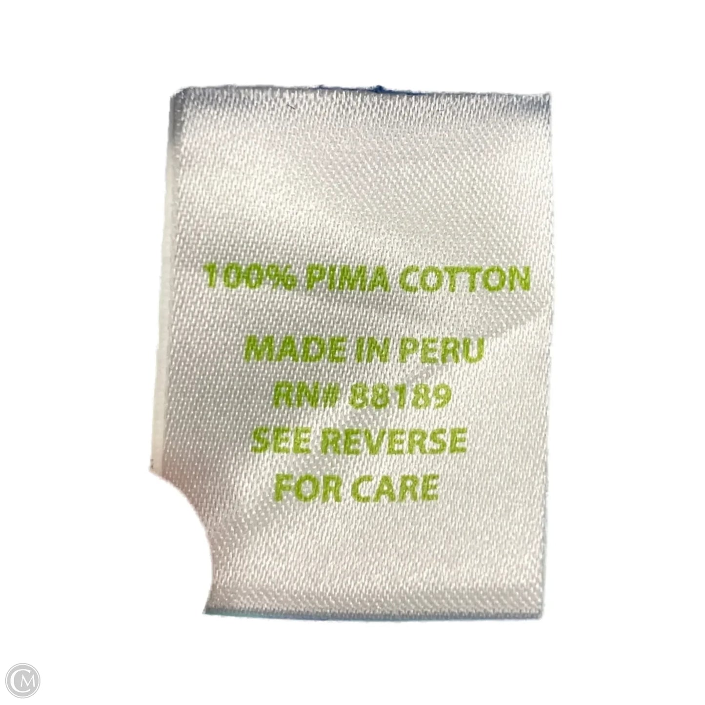 Top 3/4 Sleeve Designer By Lilly Pulitzer In Blue & Green, Size: Xs