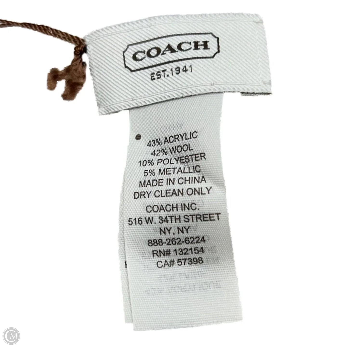 Scarf Designer By Coach