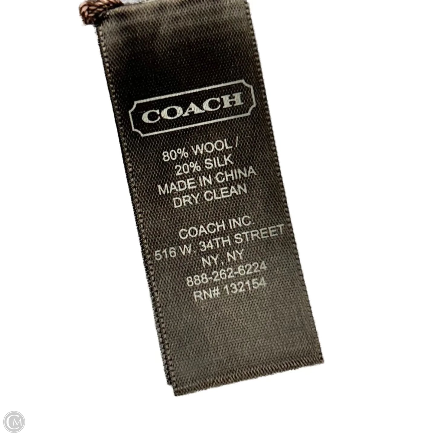 Scarf Designer By Coach