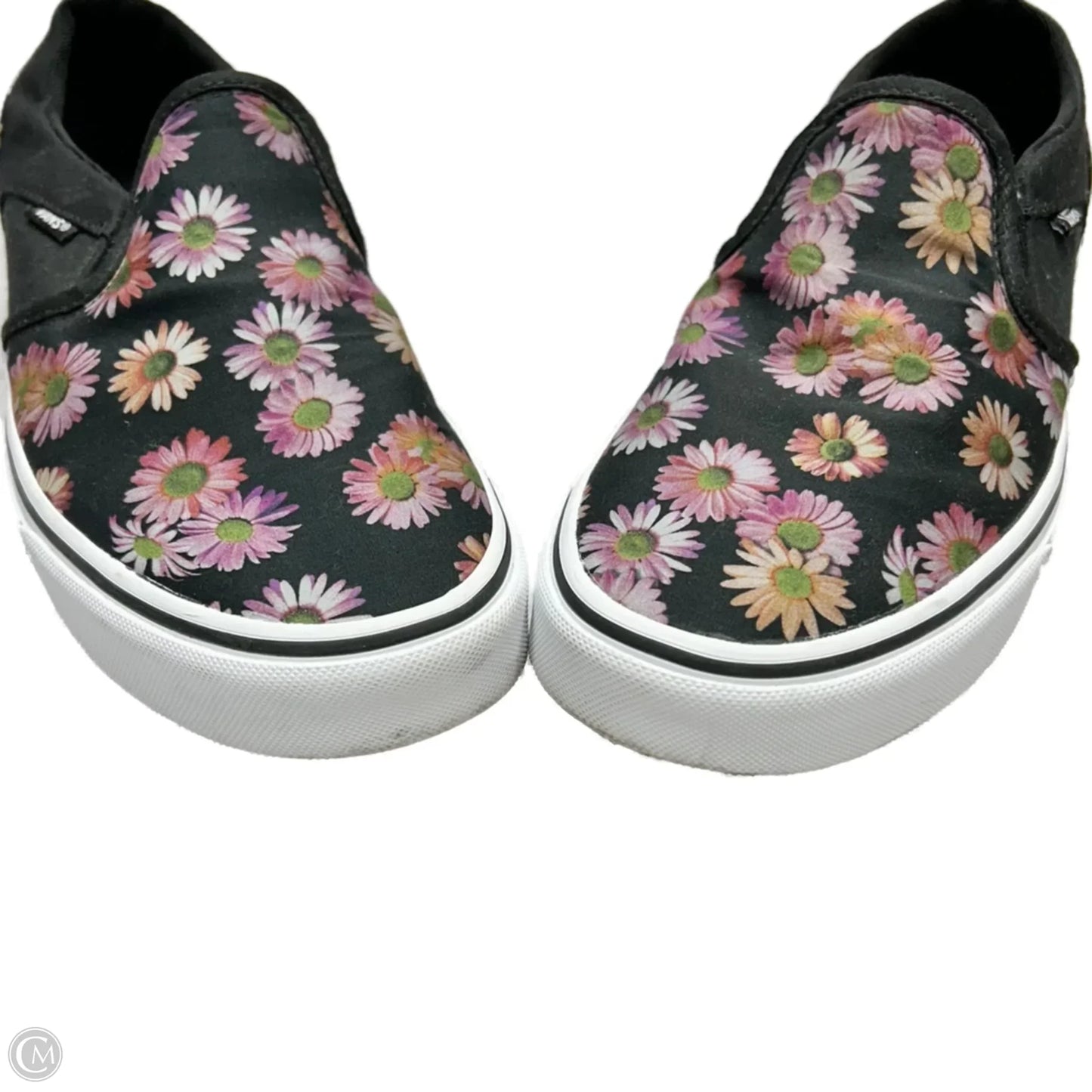 Shoes Sneakers By Vans In Floral Print, Size: 9.5