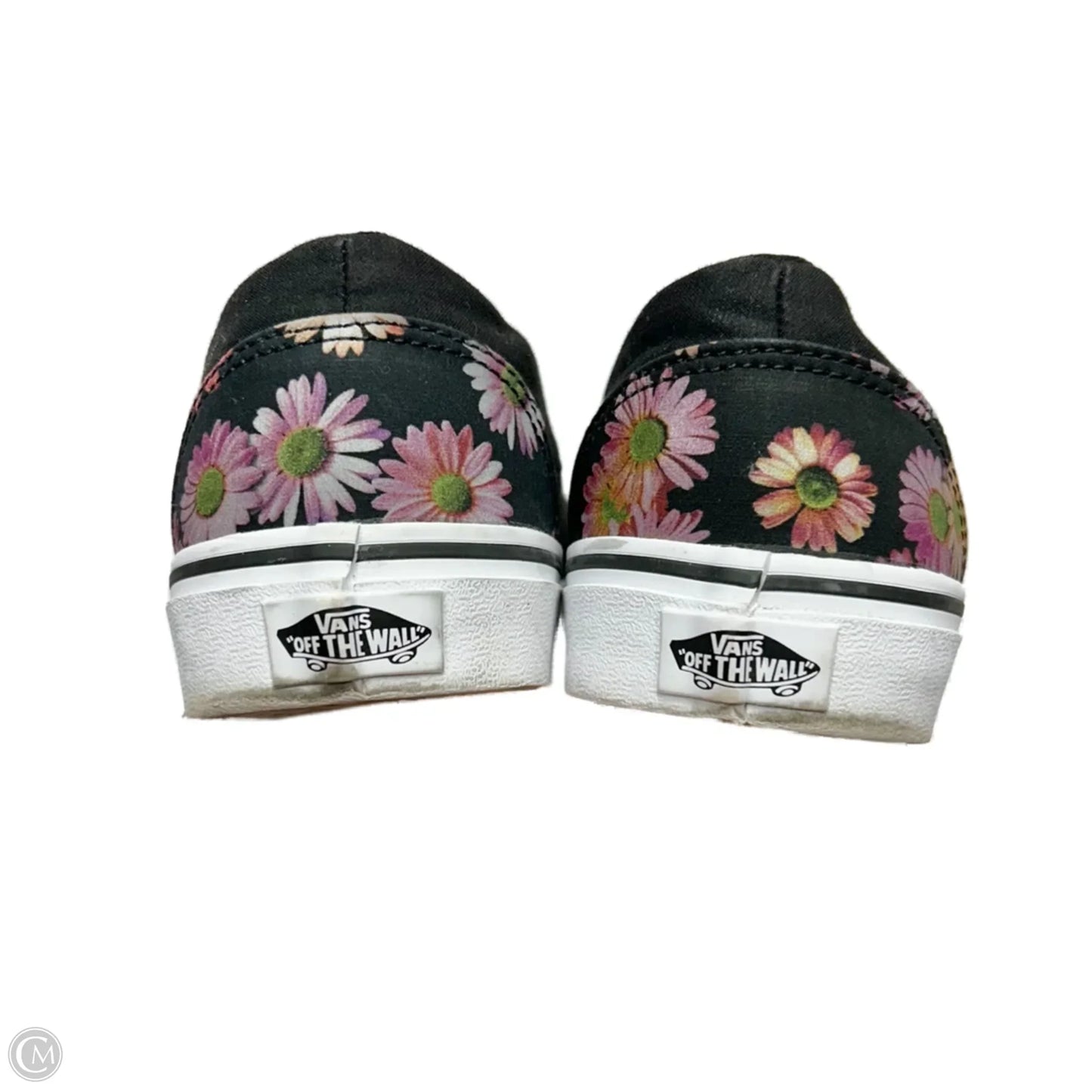 Shoes Sneakers By Vans In Floral Print, Size: 9.5