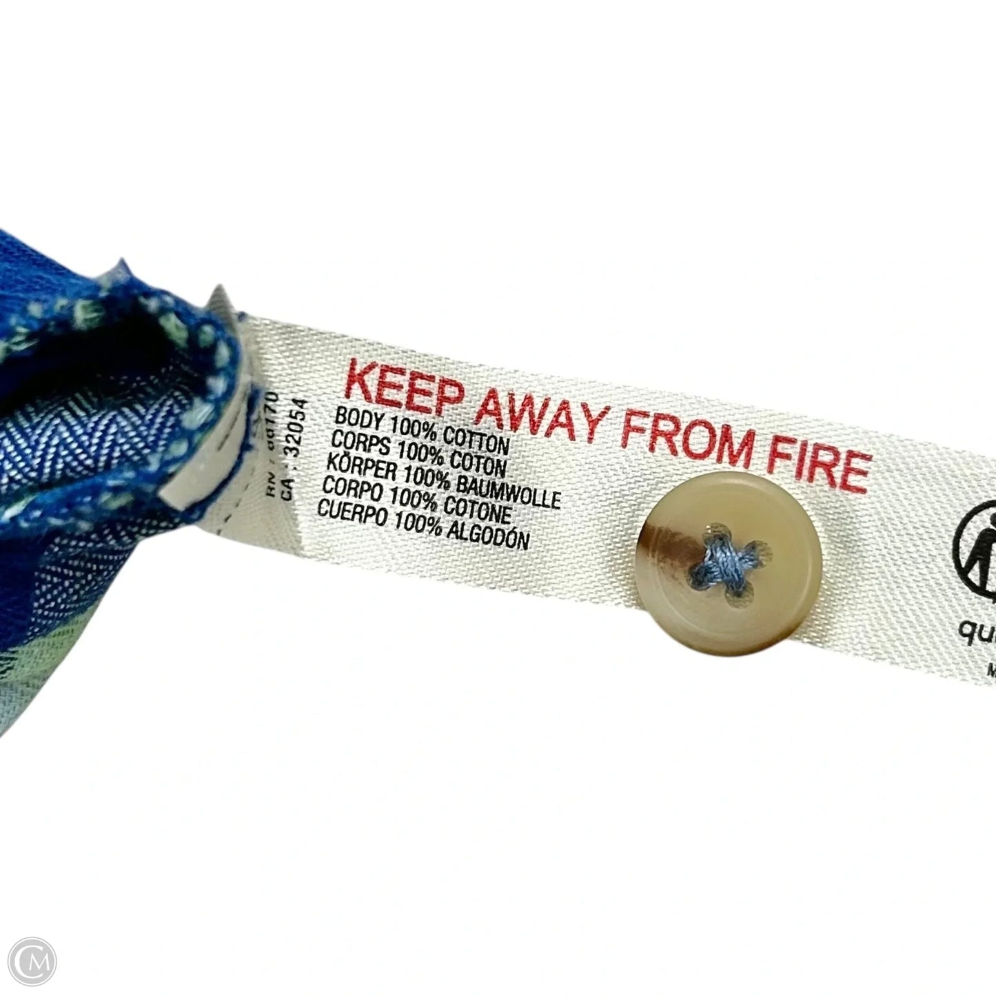 Shorts By Anthropologie In Blue & Green, Size: M