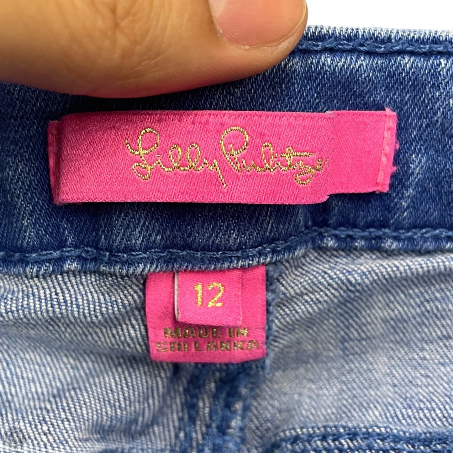 Jeans Designer By Lilly Pulitzer In Blue Denim, Size: 12