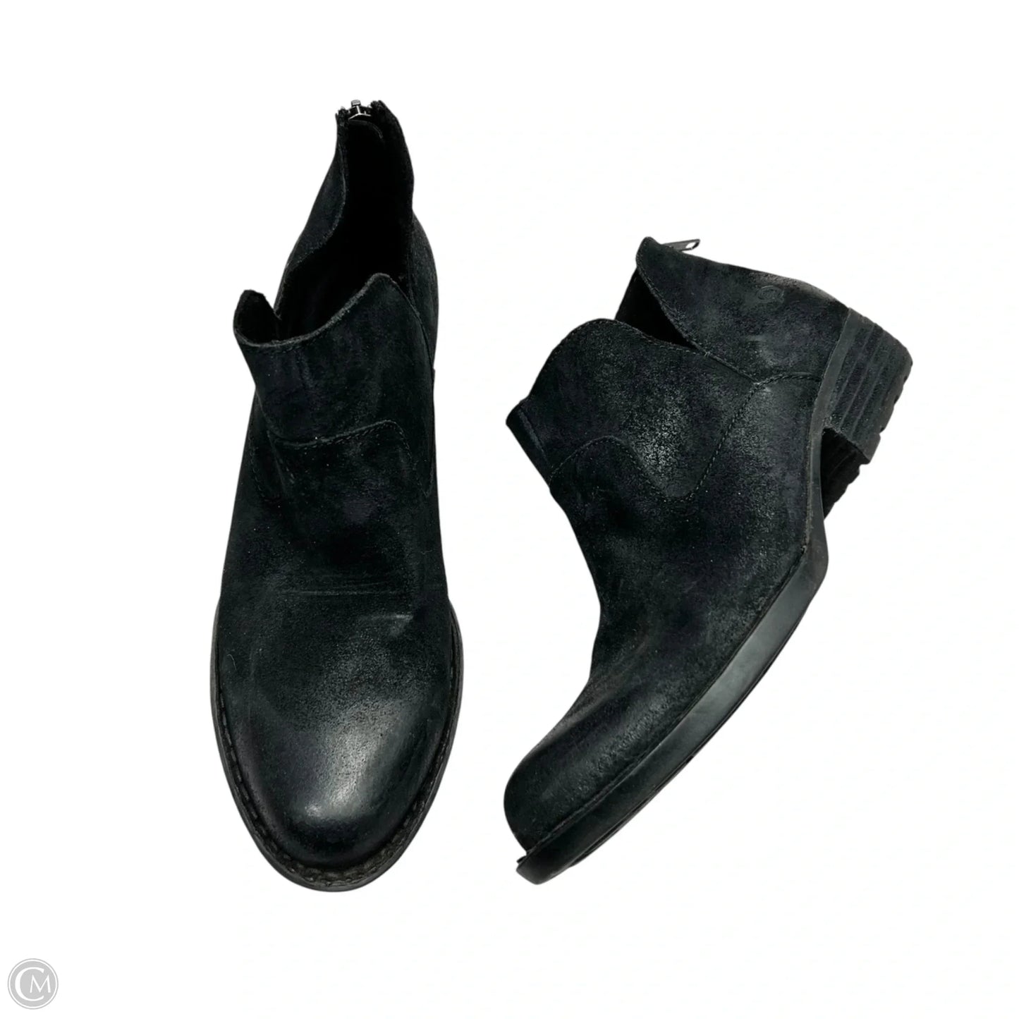 Boots Ankle Flats By Born In Black, Size: 8.5