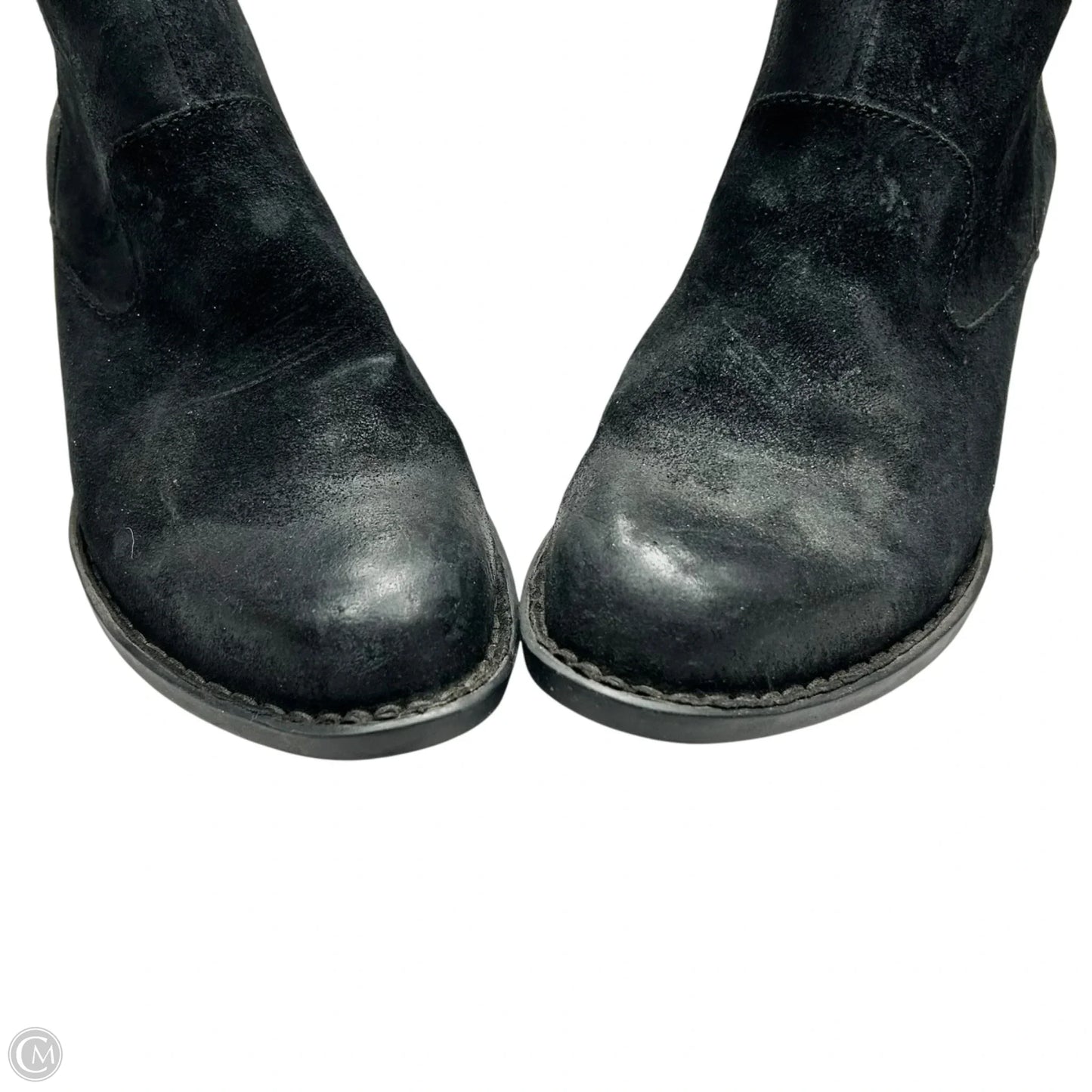 Boots Ankle Flats By Born In Black, Size: 8.5