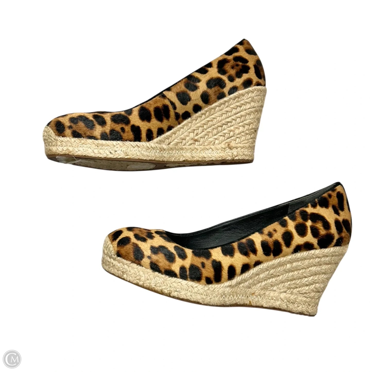 Shoes Heels Wedge By J. Crew In Animal Print, Size: 6.5