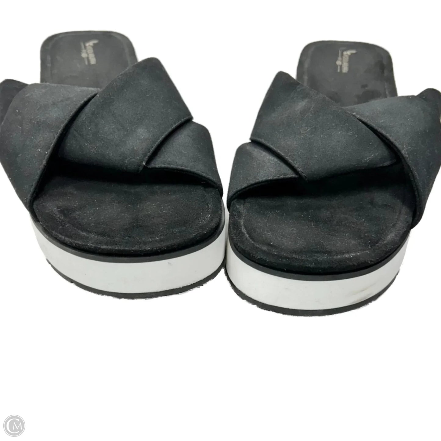 Sandals Flats By Koolaburra By Ugg In Black, Size: 11