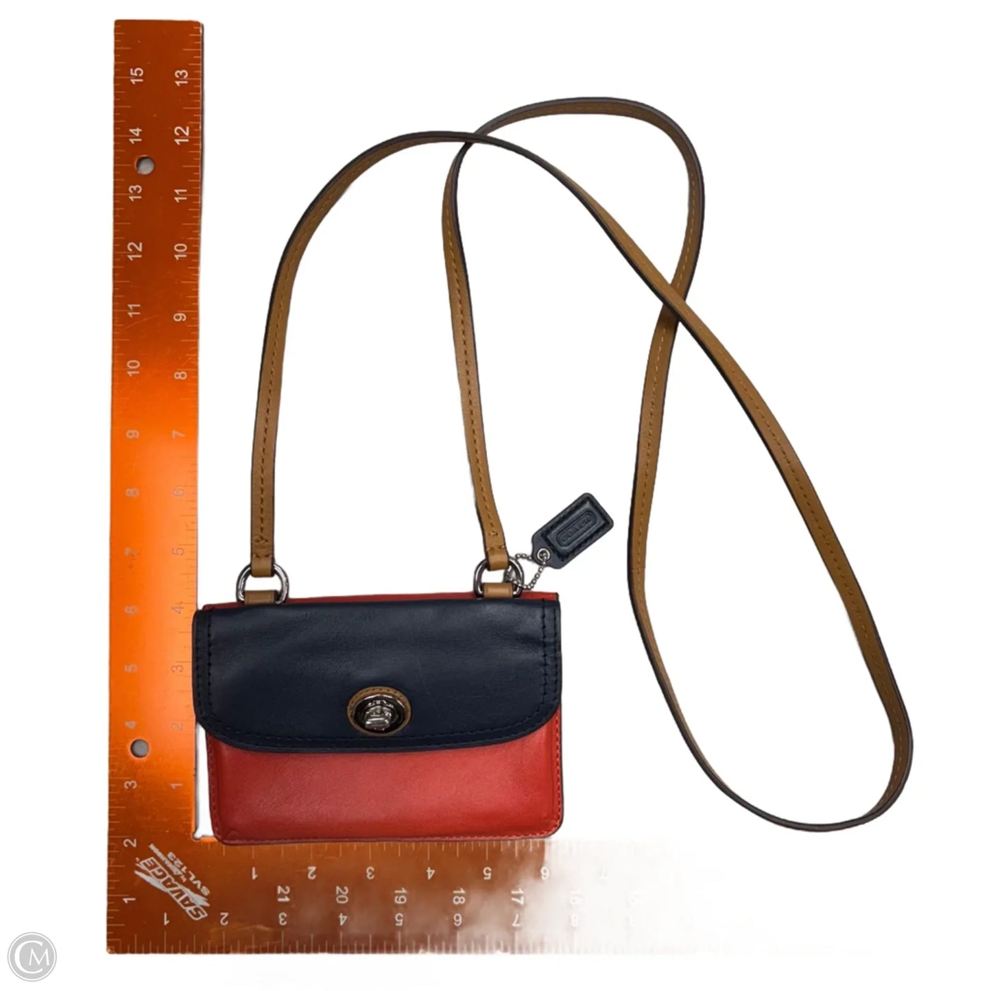 Crossbody Designer By Coach, Size: Small