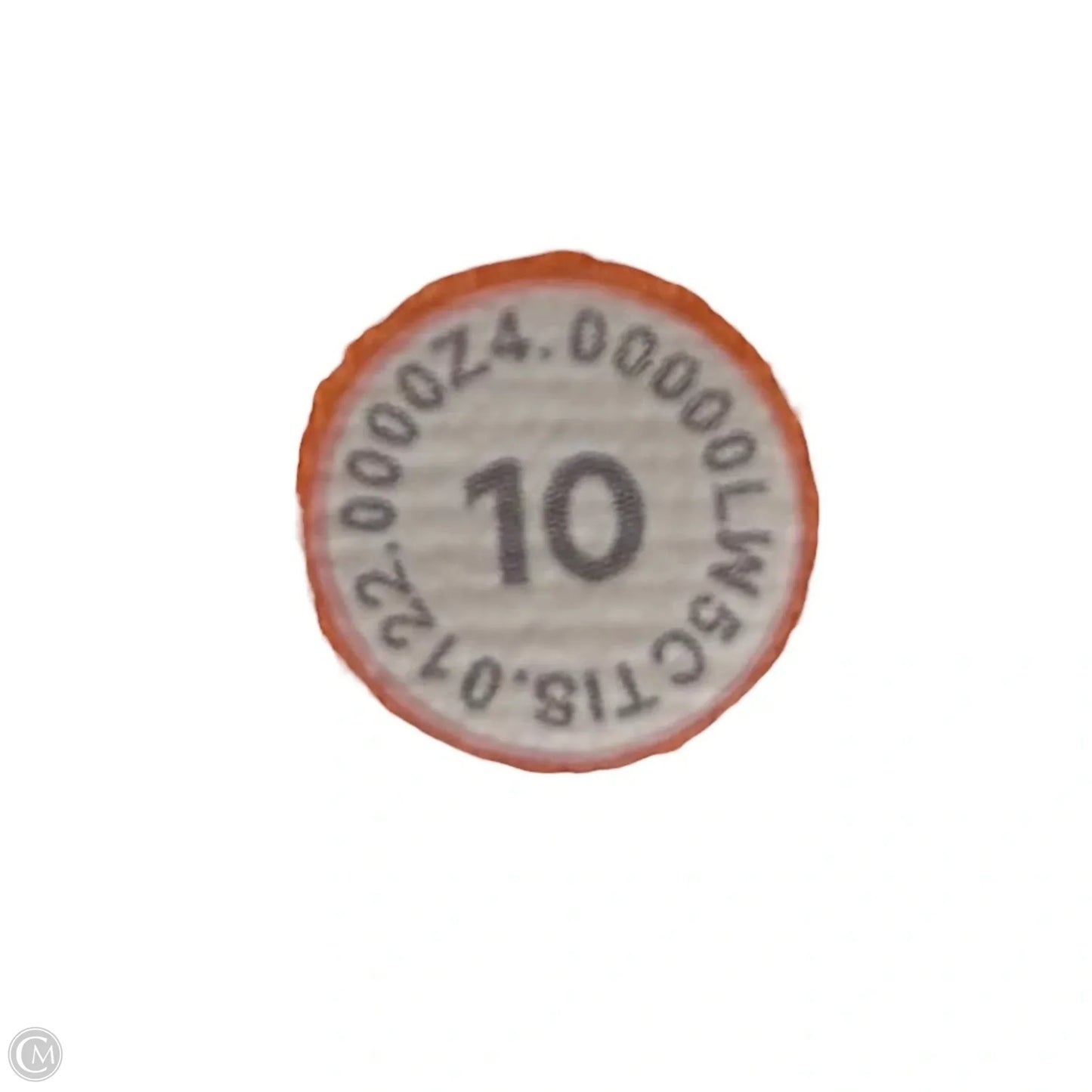 Athletic Leggings By Lululemon In Orange, Size: M