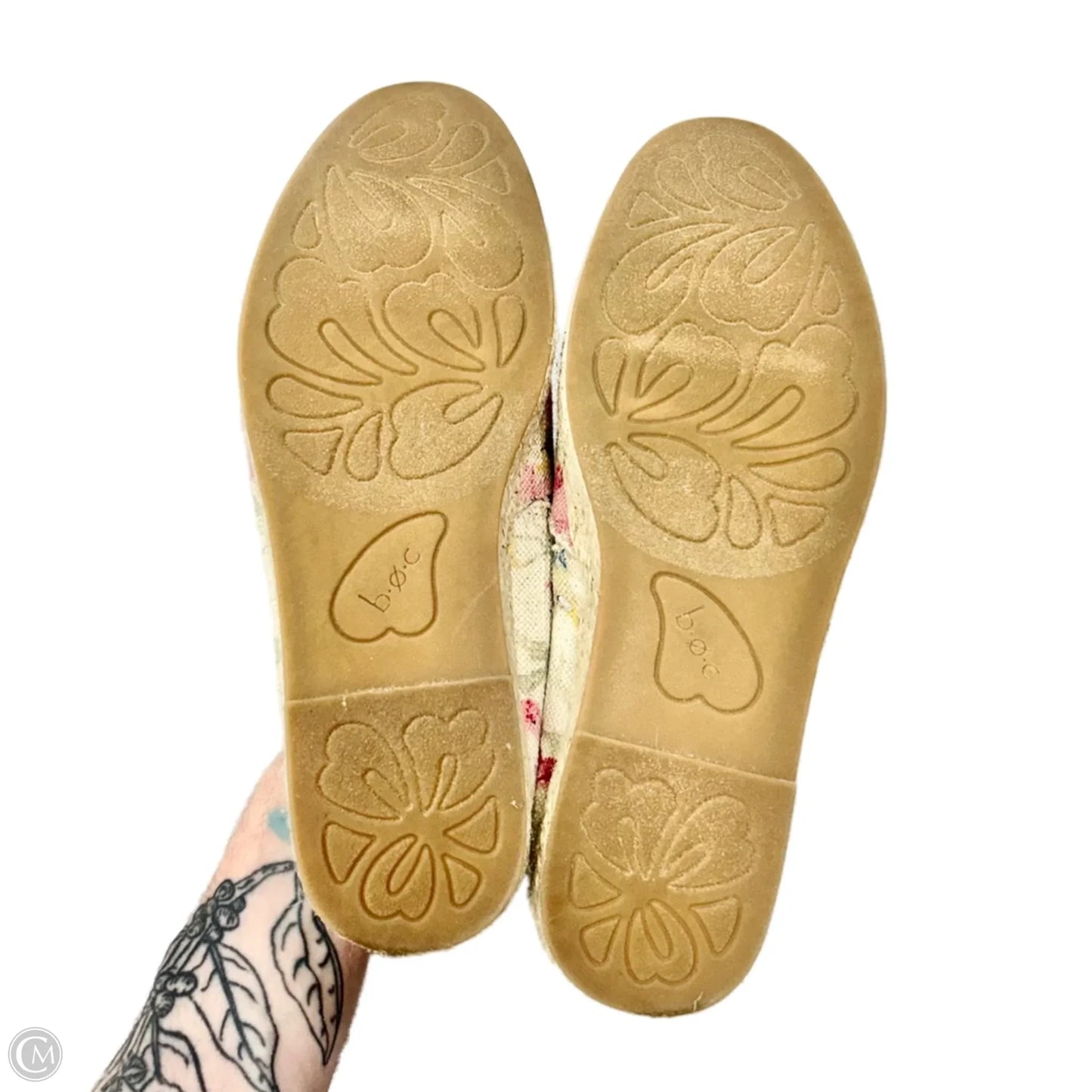 Shoes Flats By Boc In Floral Print, Size: 6.5