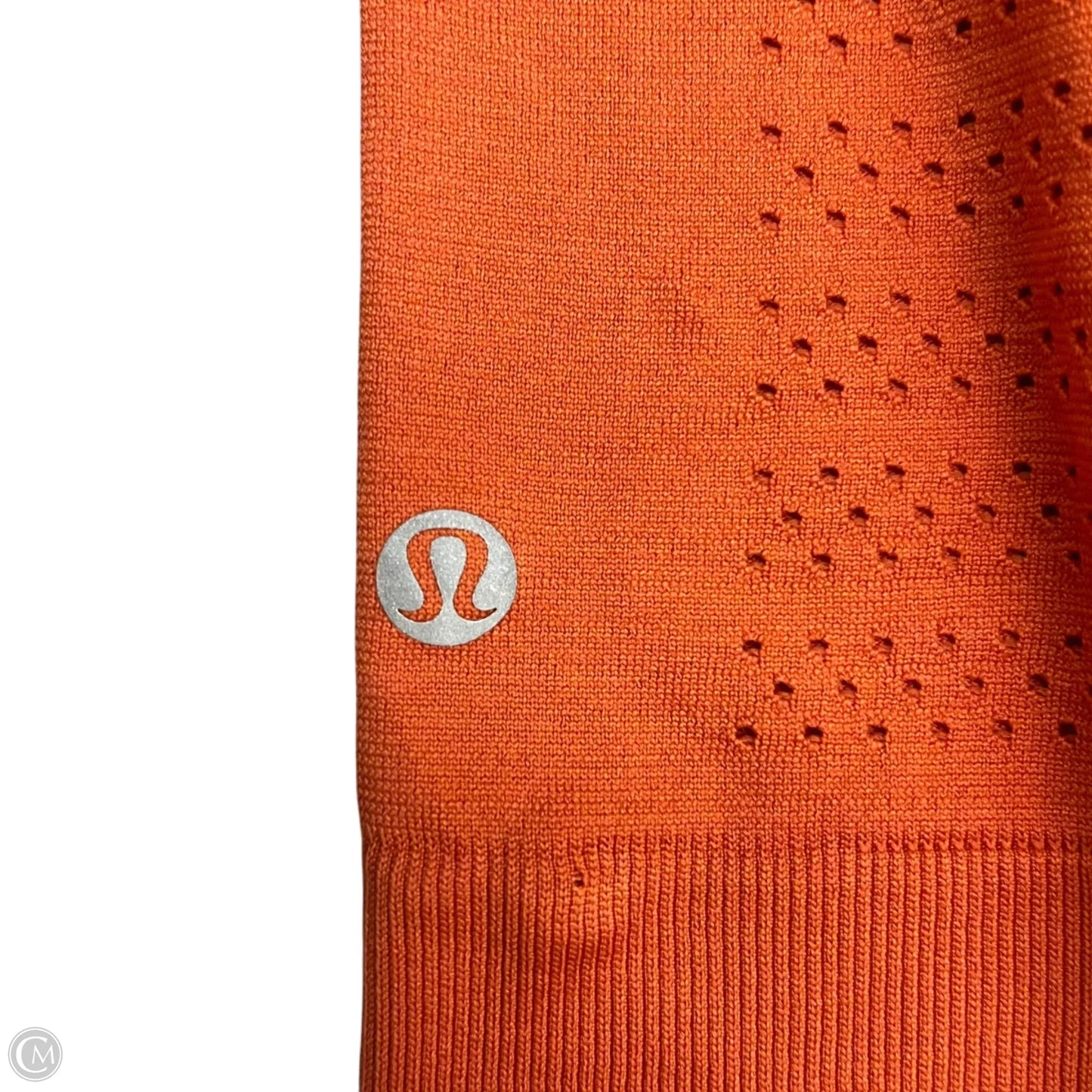 Athletic Tank Top By Lululemon In Orange, Size: M