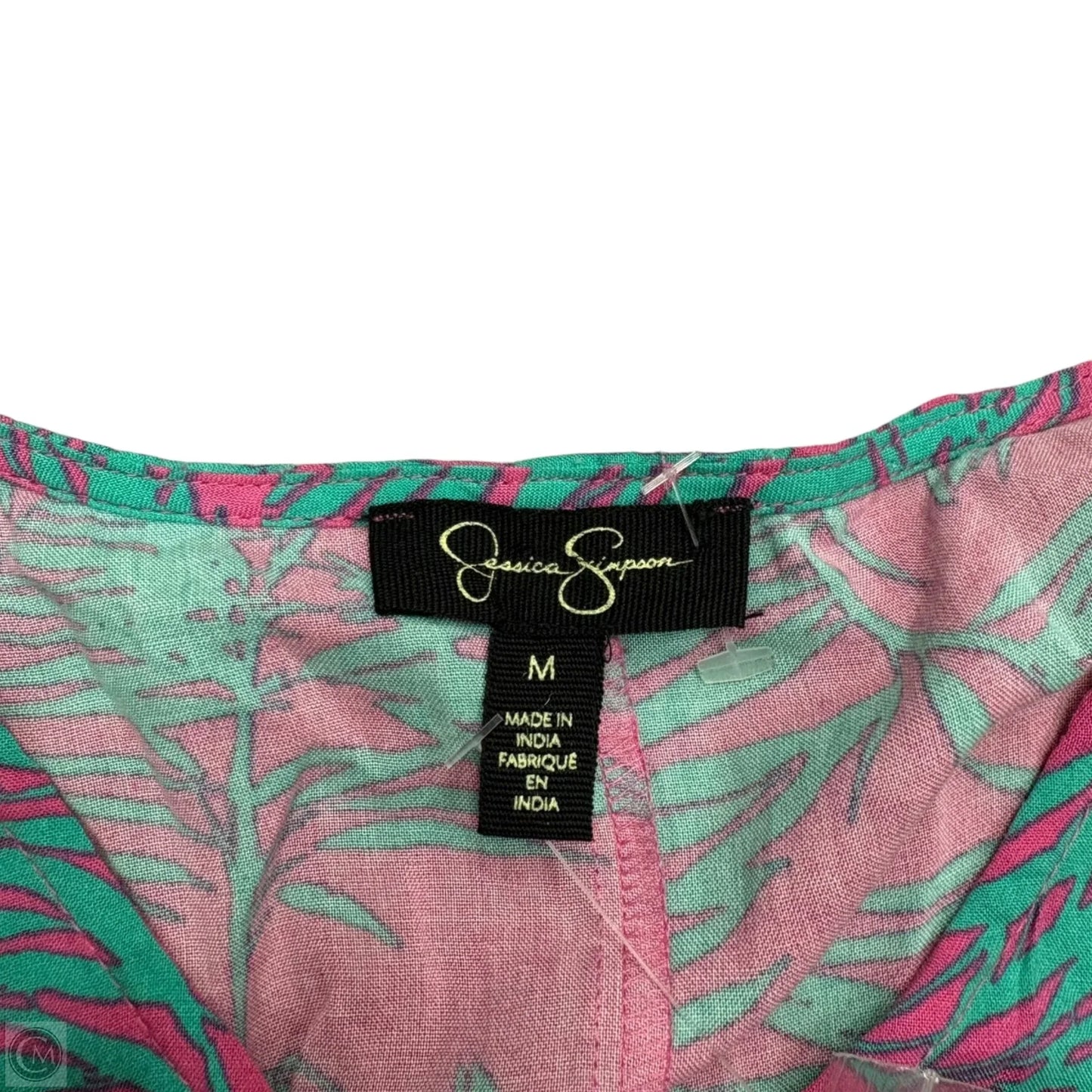 Dress Casual Maxi By Jessica Simpson In Tropical Print, Size: M