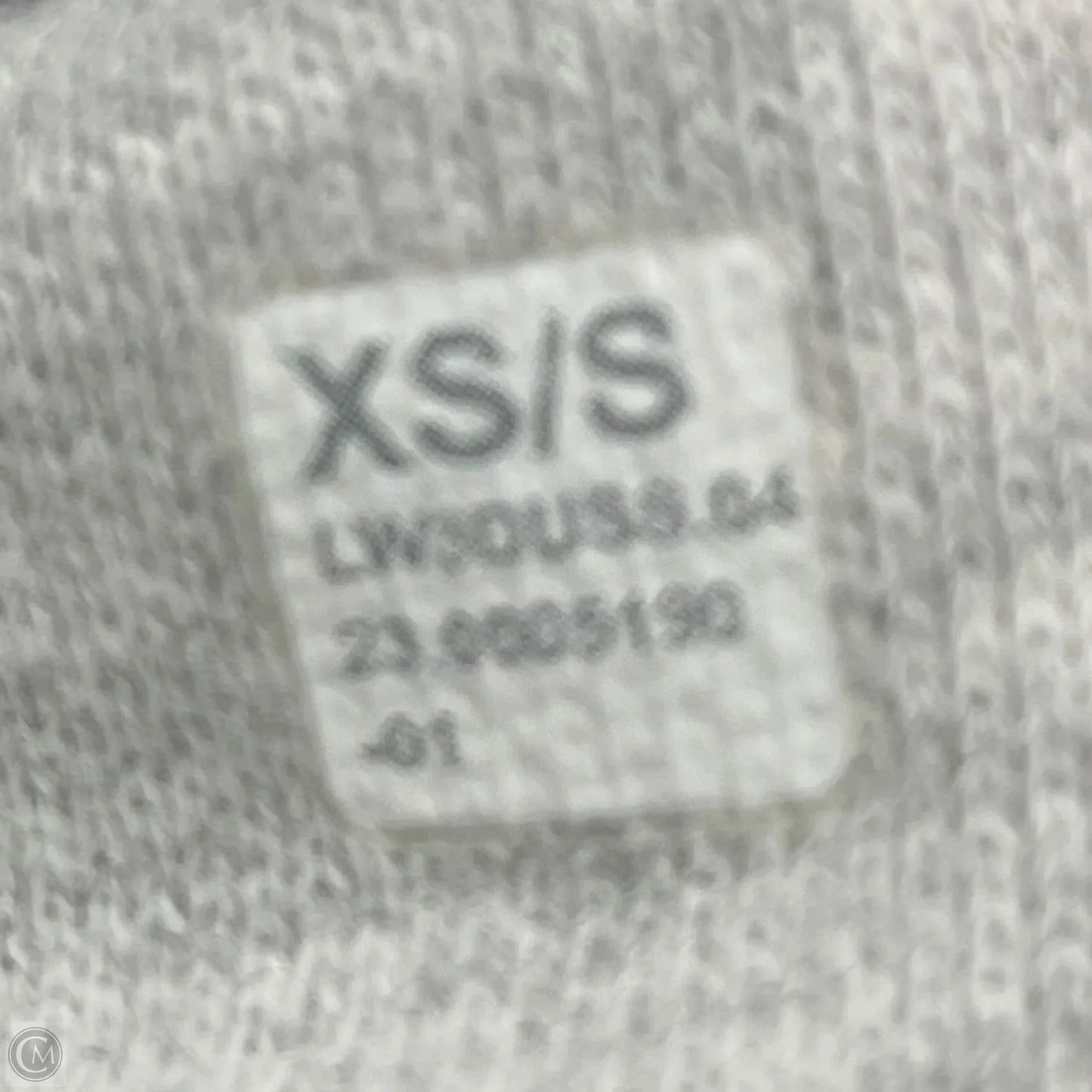 Athletic Jacket By Lululemon In Grey, Size: Xs