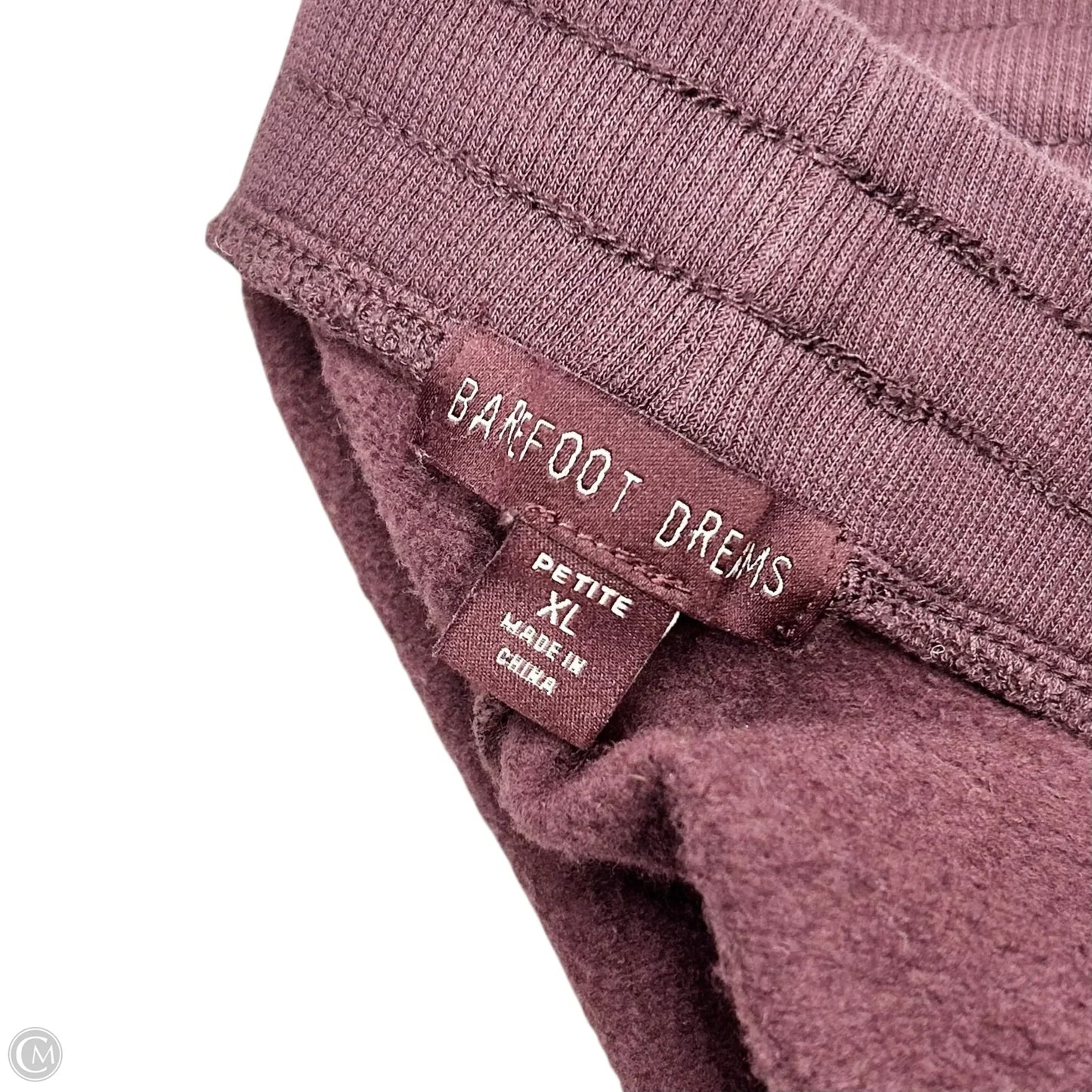 Pants Lounge By Barefoot Dreams In Maroon, Size: Xl