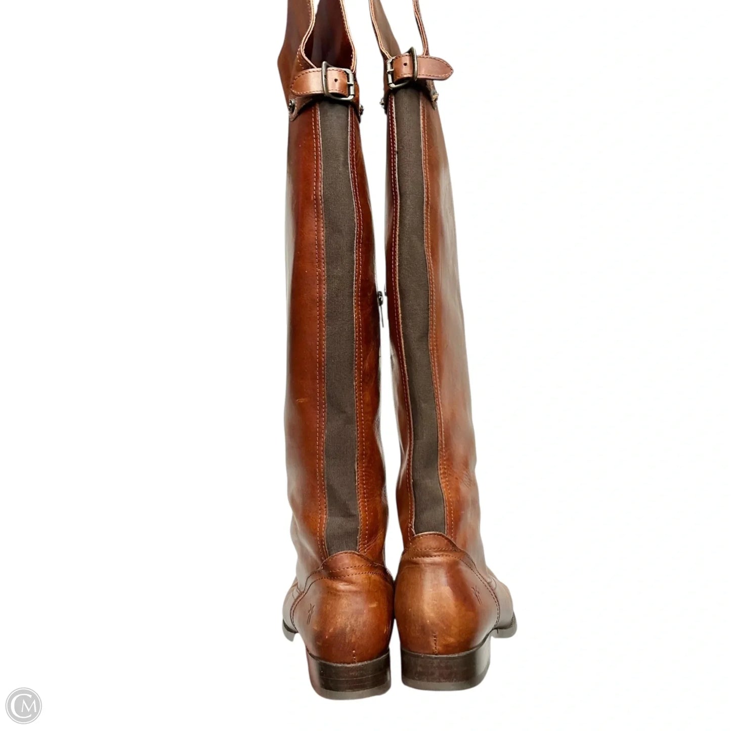 Boots Designer By Frye In Brown, Size: 8