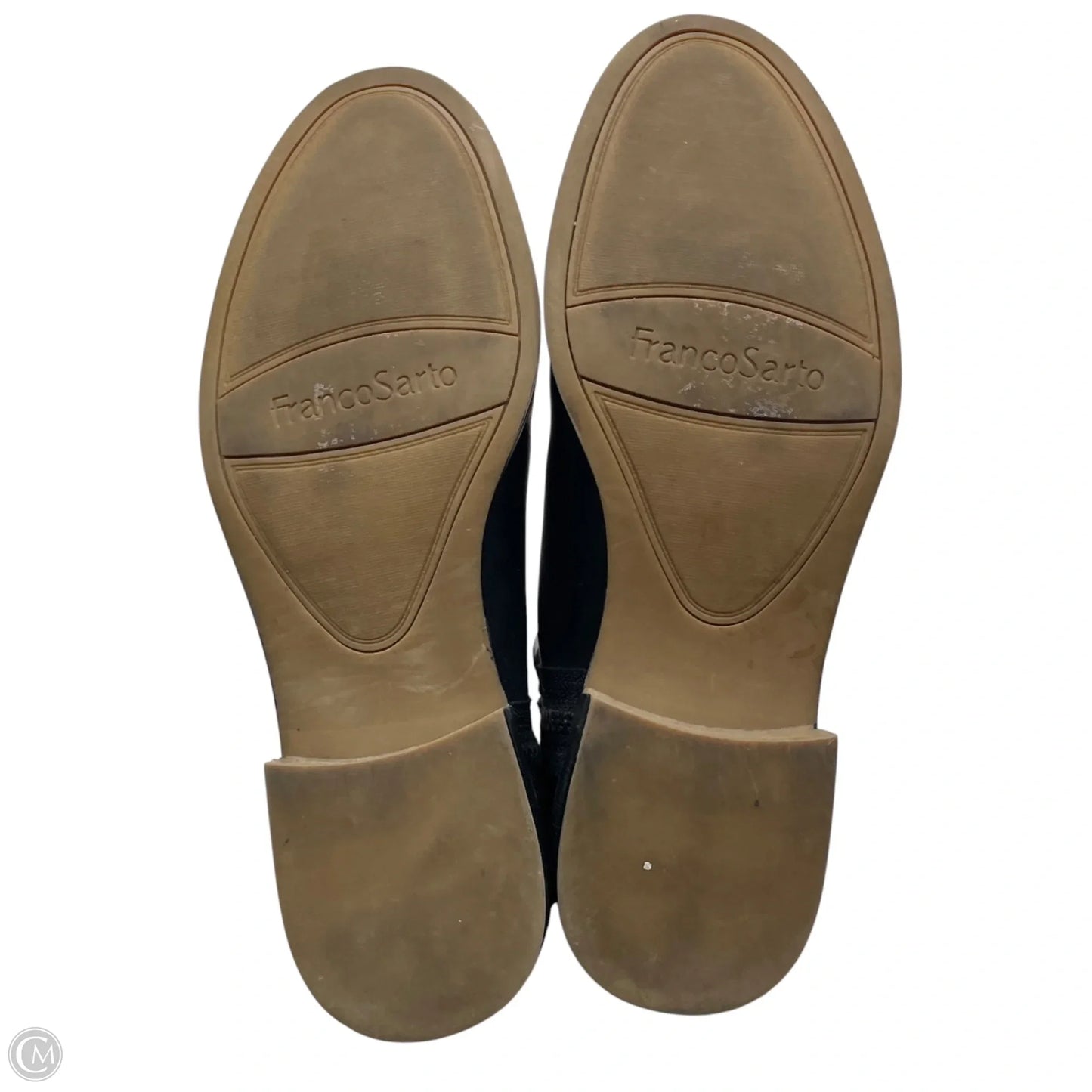 Boots Ankle Flats By Franco Sarto In Black, Size: 9