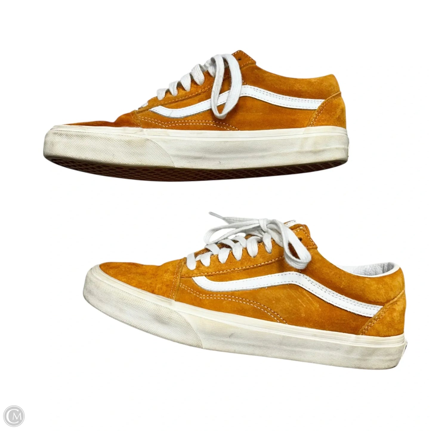 Shoes Sneakers By Vans In Camel, Size: 10