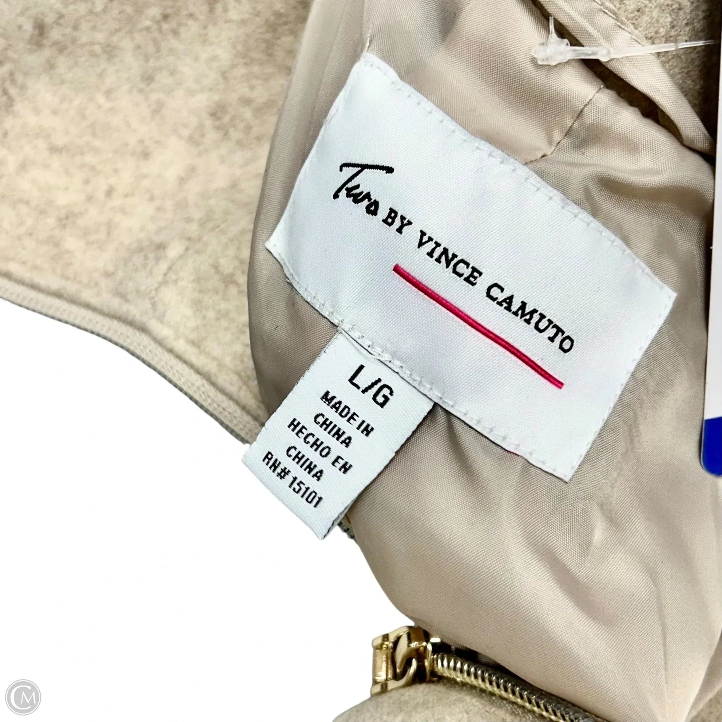 Coat Other By Two By Vince Camuto In Beige, Size: L