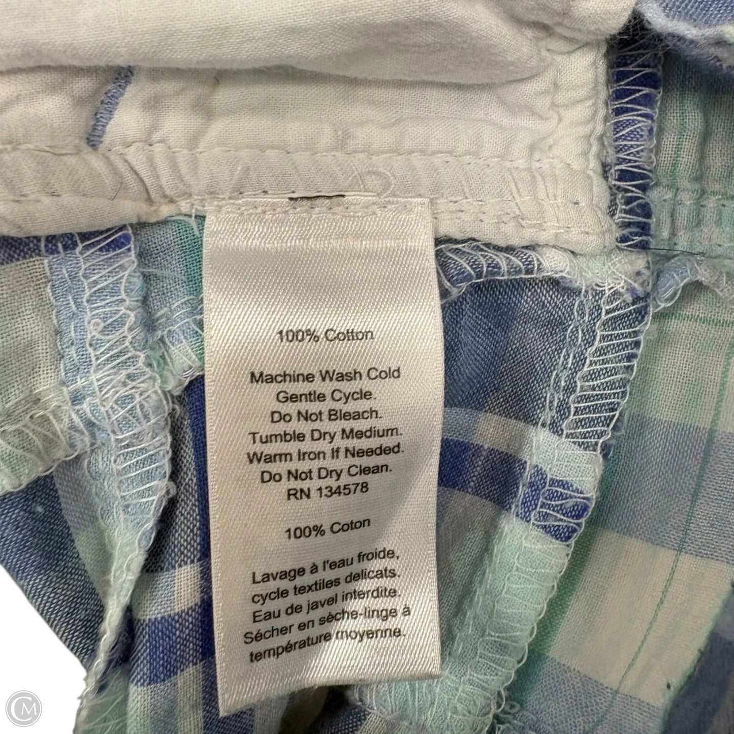 Shorts By Vineyard Vines In Blue & Green, Size: 6