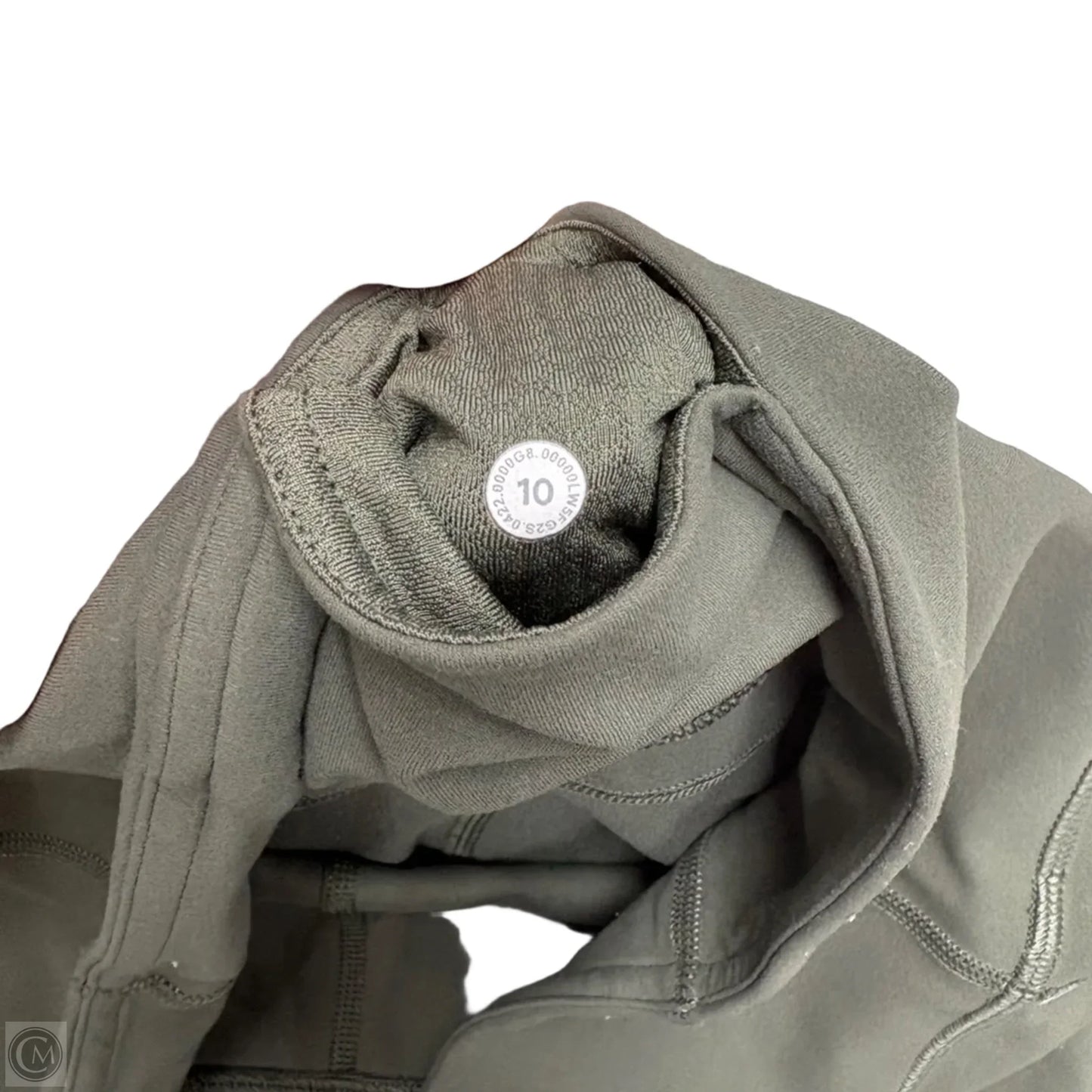 Athletic Leggings By Lululemon In Green, Size: M