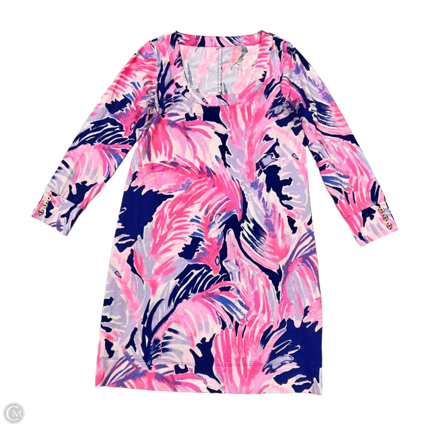Dress Designer By Lilly Pulitzer In Pink & Purple, Size: S