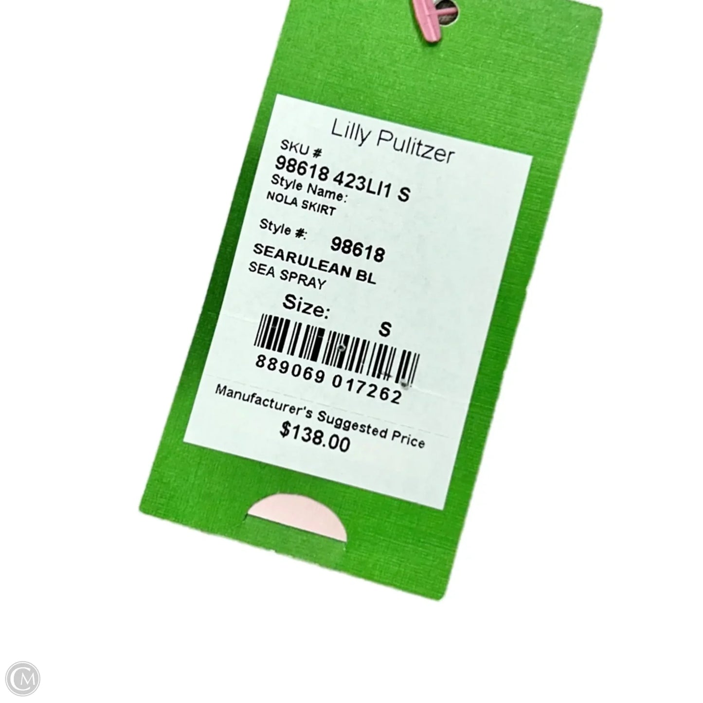 Skirt Designer By Lilly Pulitzer In Blue & Pink, Size: S