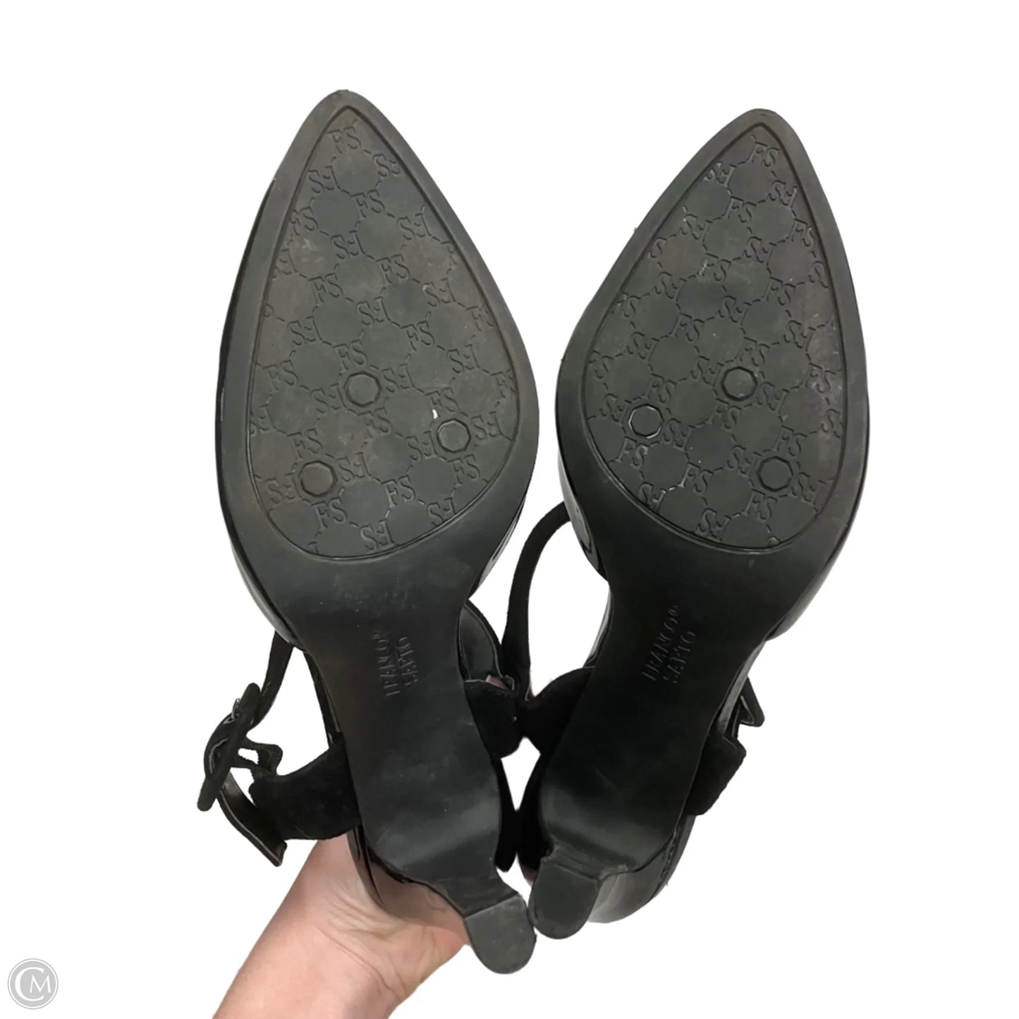 Shoes Heels Stiletto By Franco Sarto In Black, Size: 8