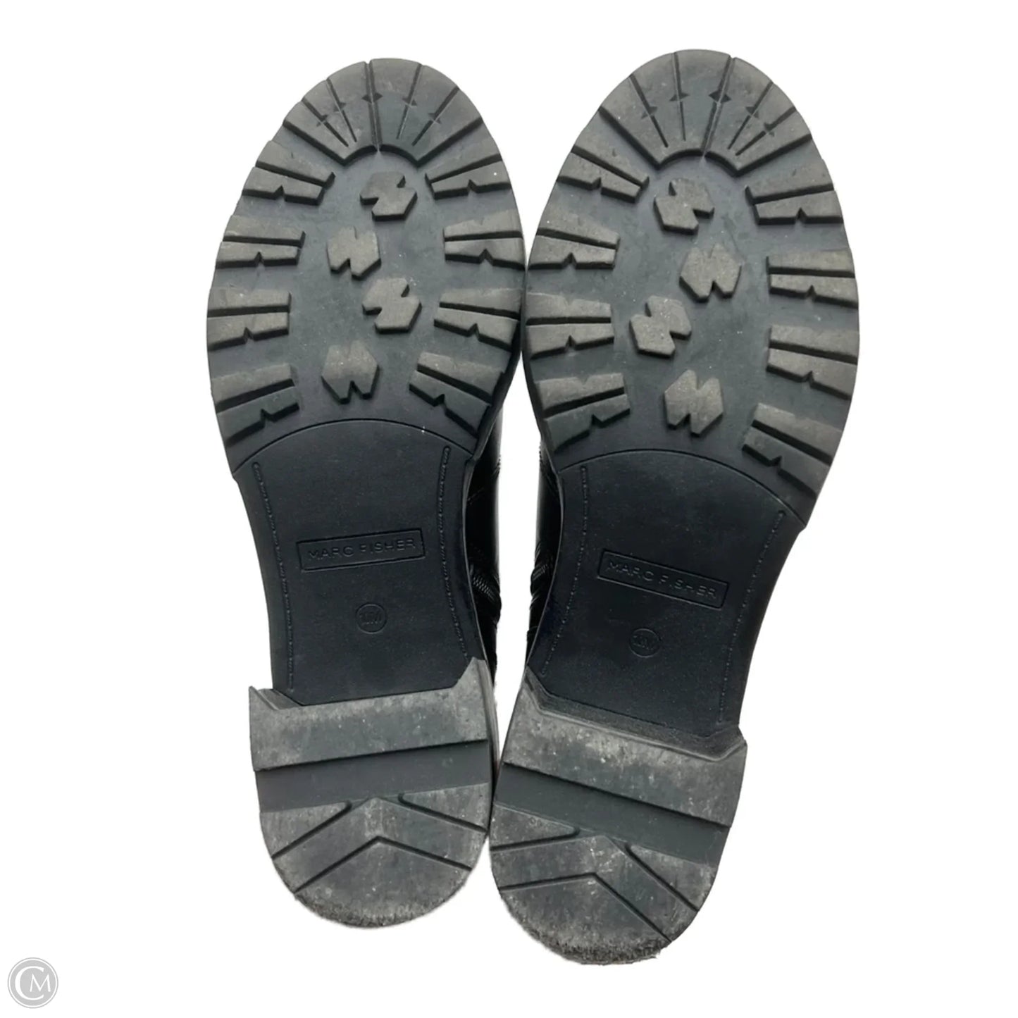 Boots Ankle Heels By Marc Fisher In Black, Size: 10